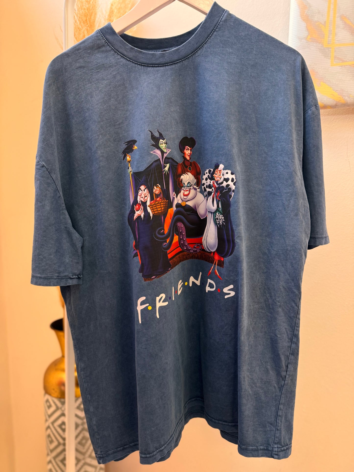 Friends Oversized T-shirt Blue