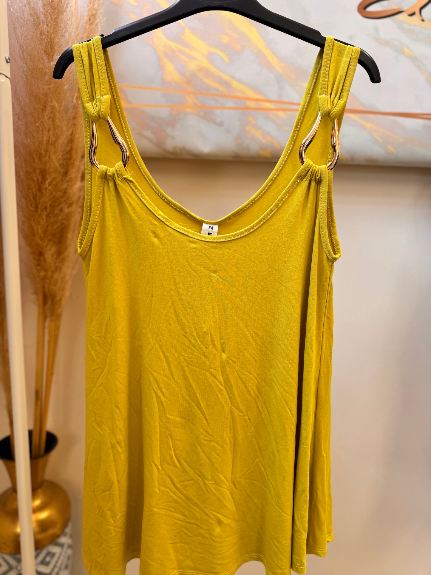 Metalic Gold Top