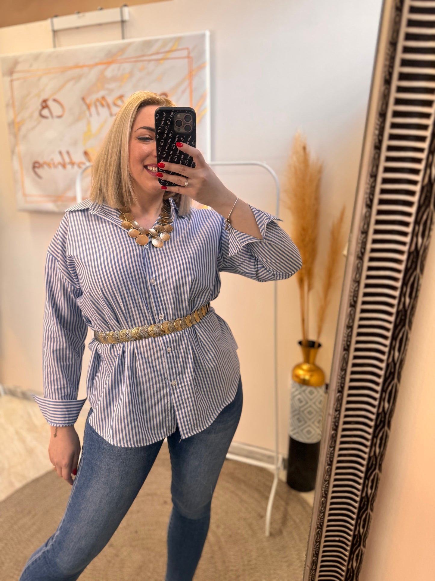 Stripe Shirt Oversized