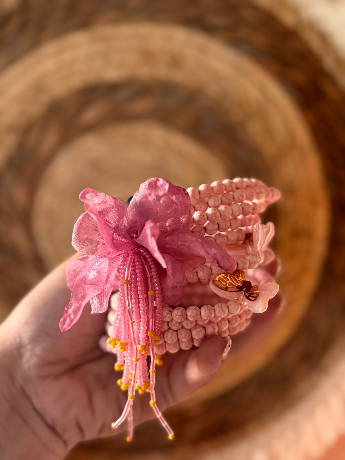 Butterfly Pink Bracelet