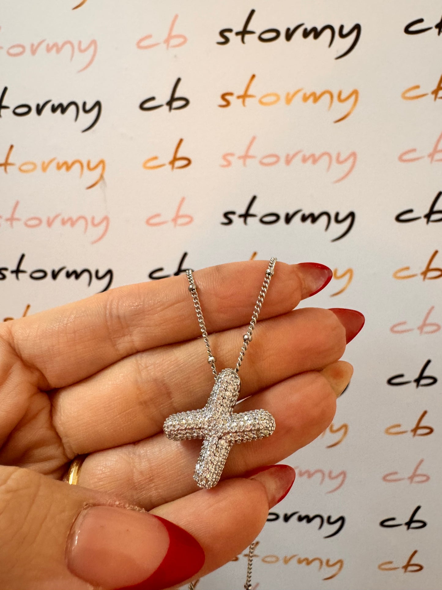Monogram Strass Necklace
