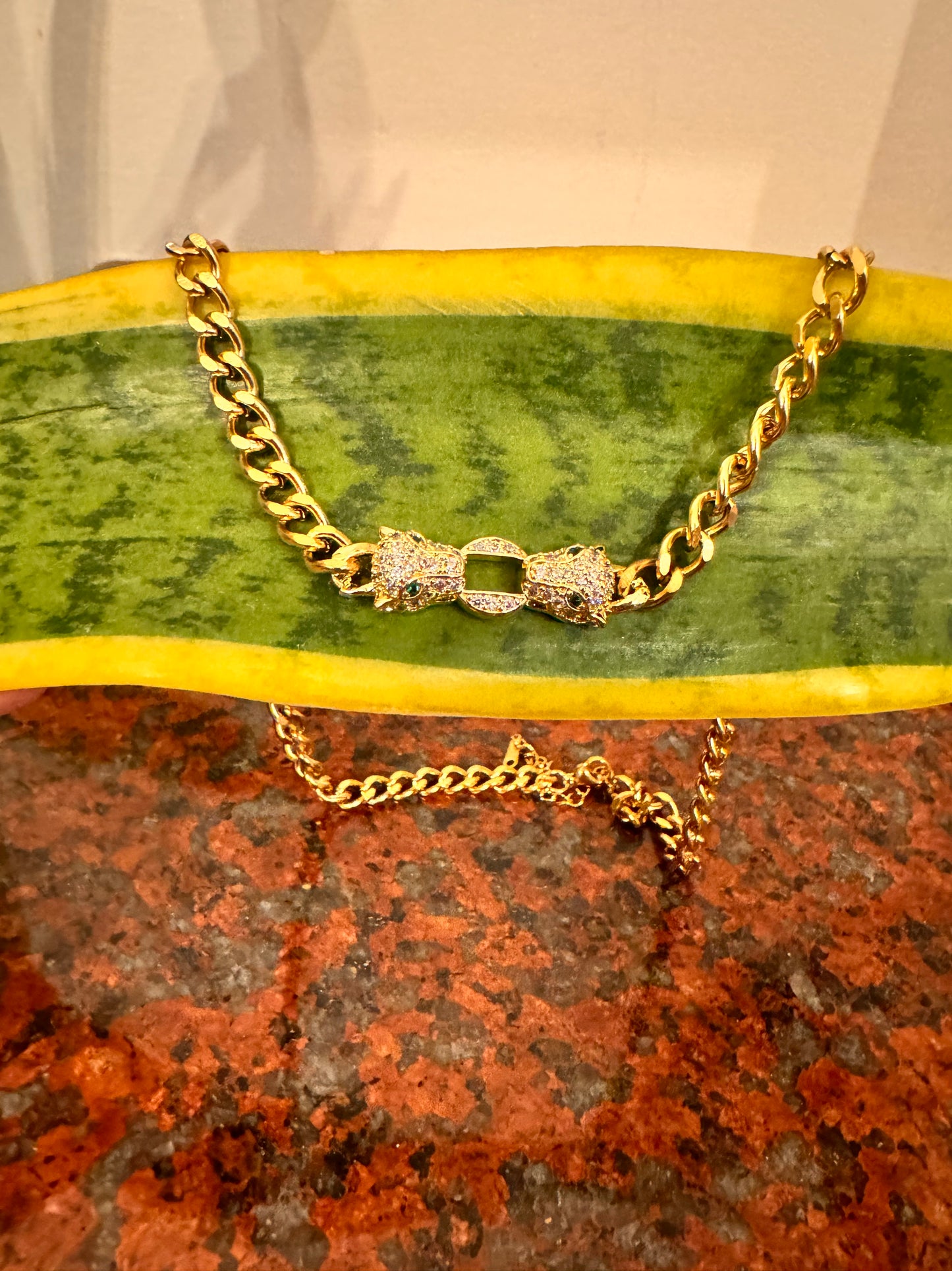 Lion Chain Necklace