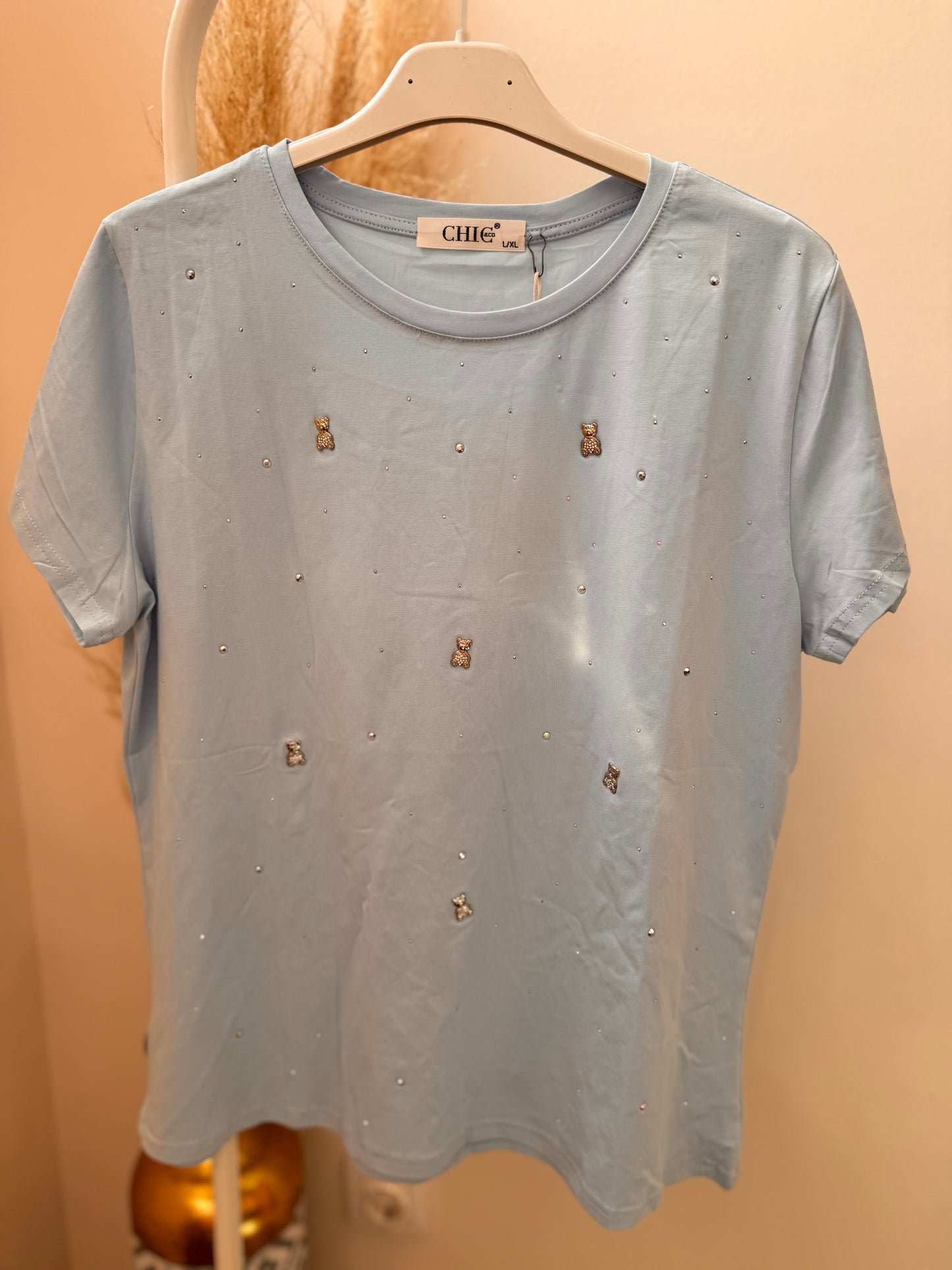 Bear and Strass T-shirt