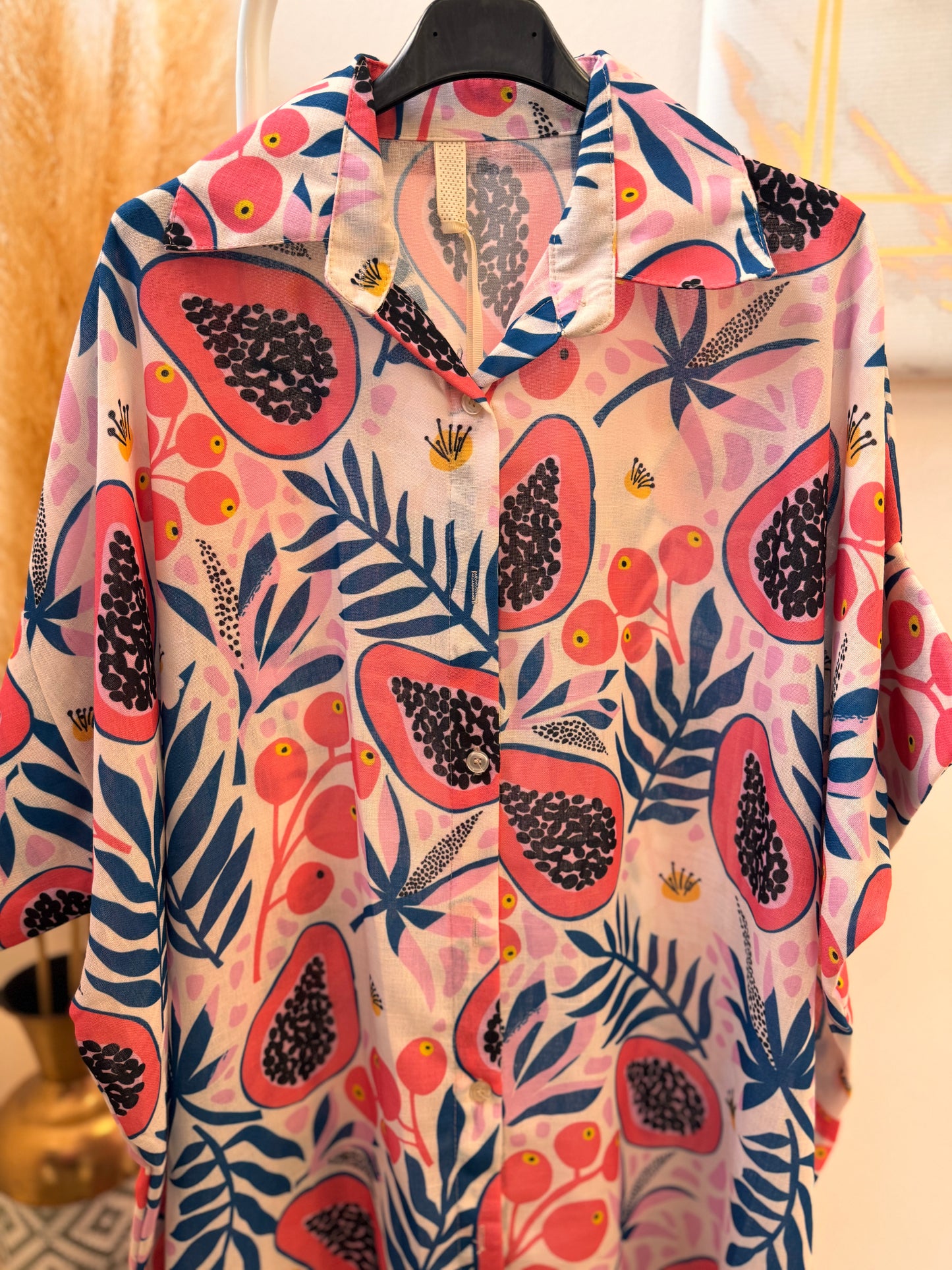 Dragon fruit Plus Size Dress