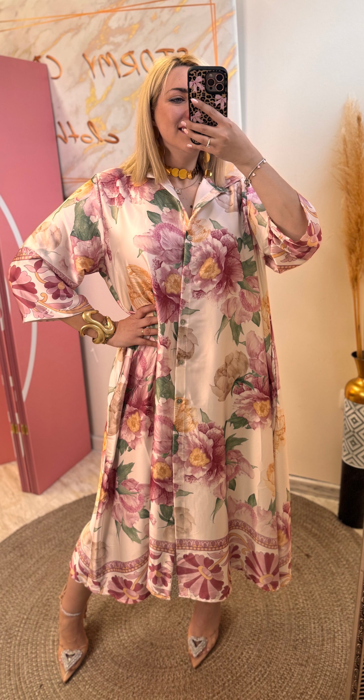 Olivia Semizie Pink Dress