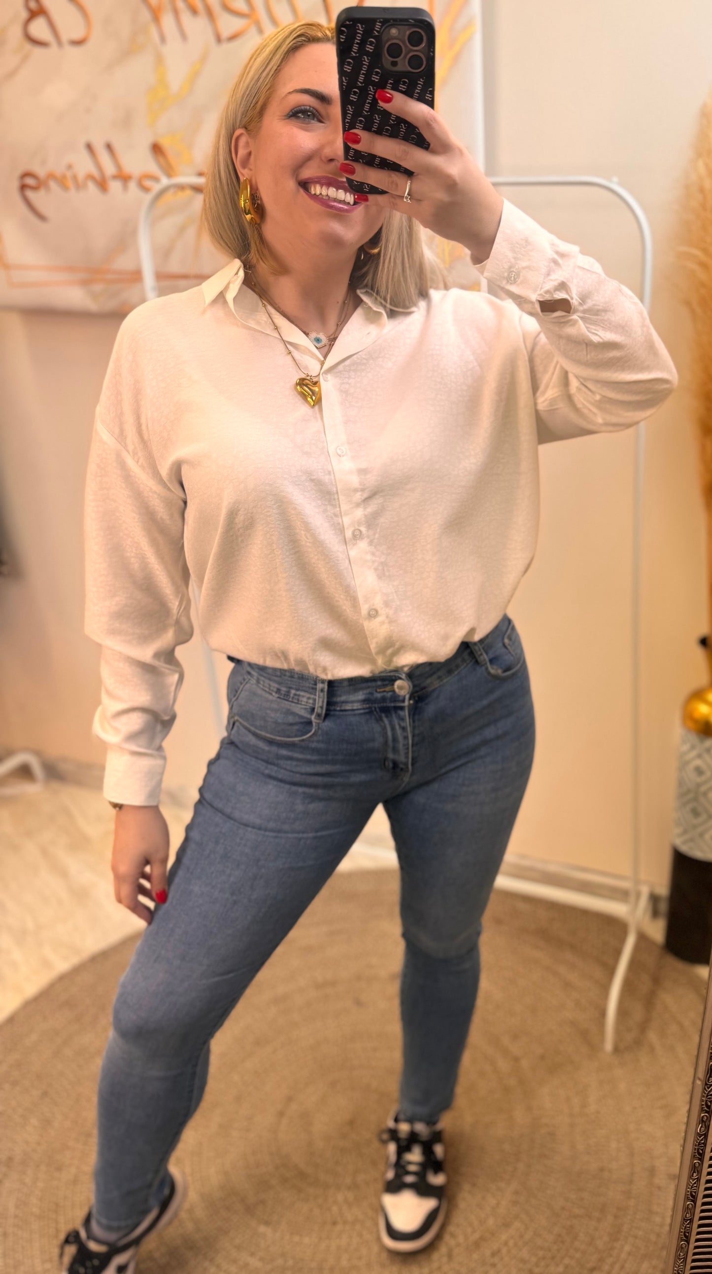 Monochrome Leopard Shirt