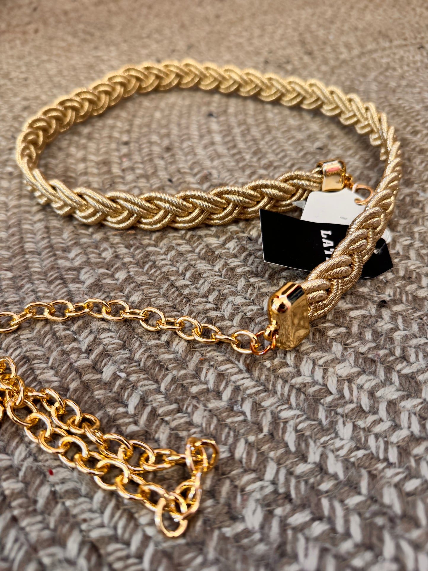 Strand Gold Belt