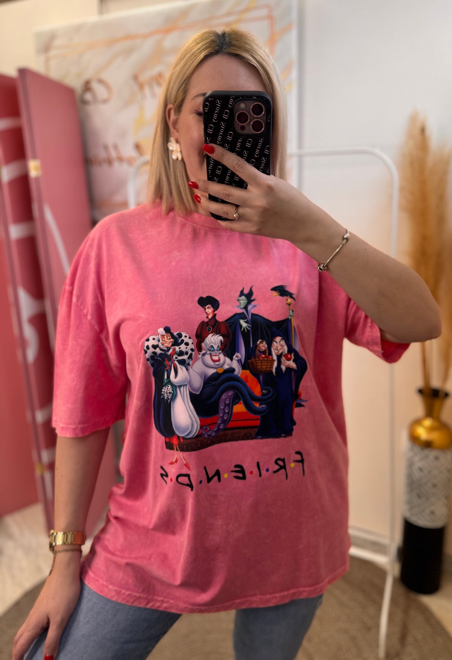 Friends Pink Oversized T-shirt