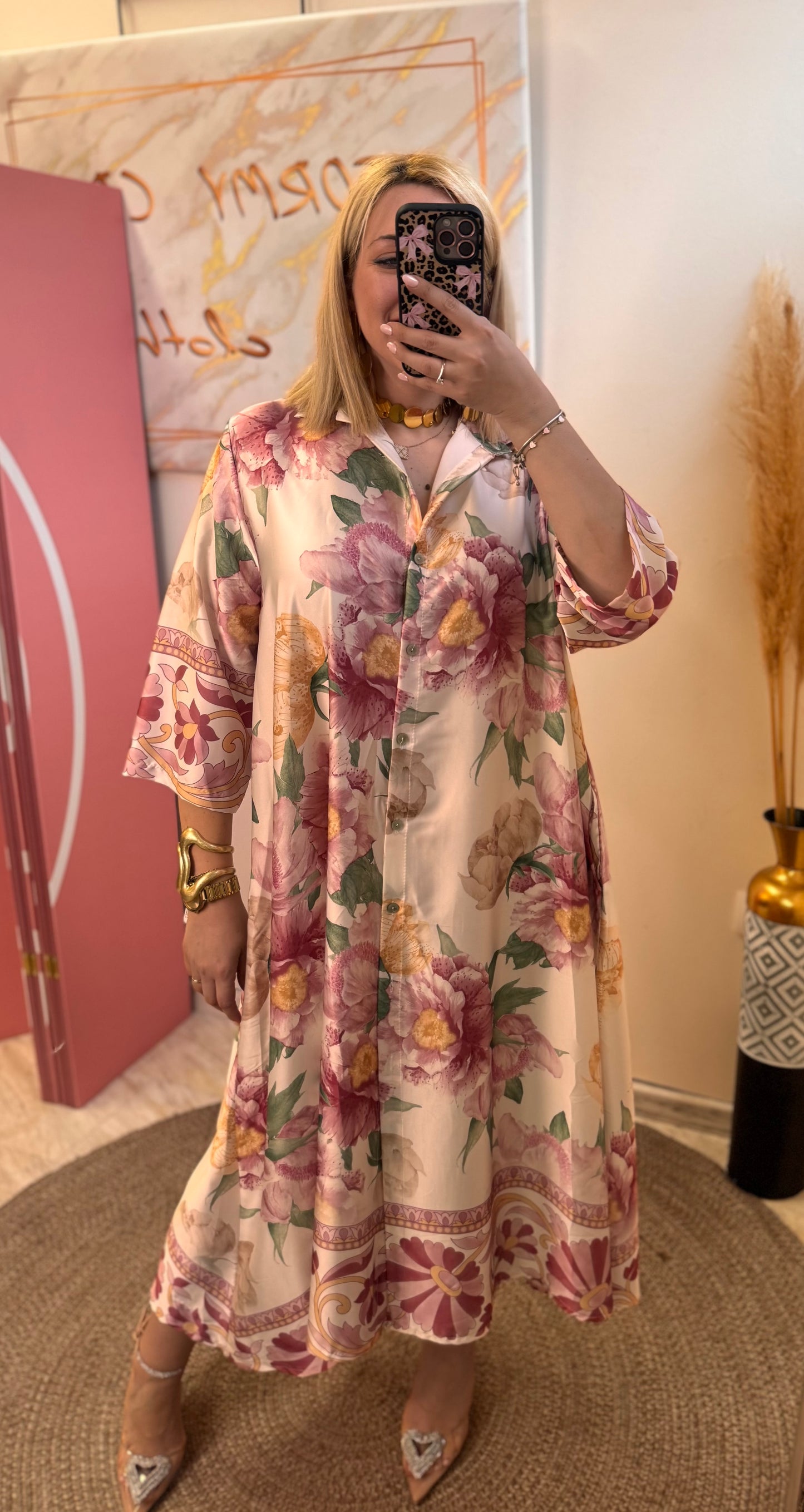 Olivia Semizie Pink Dress