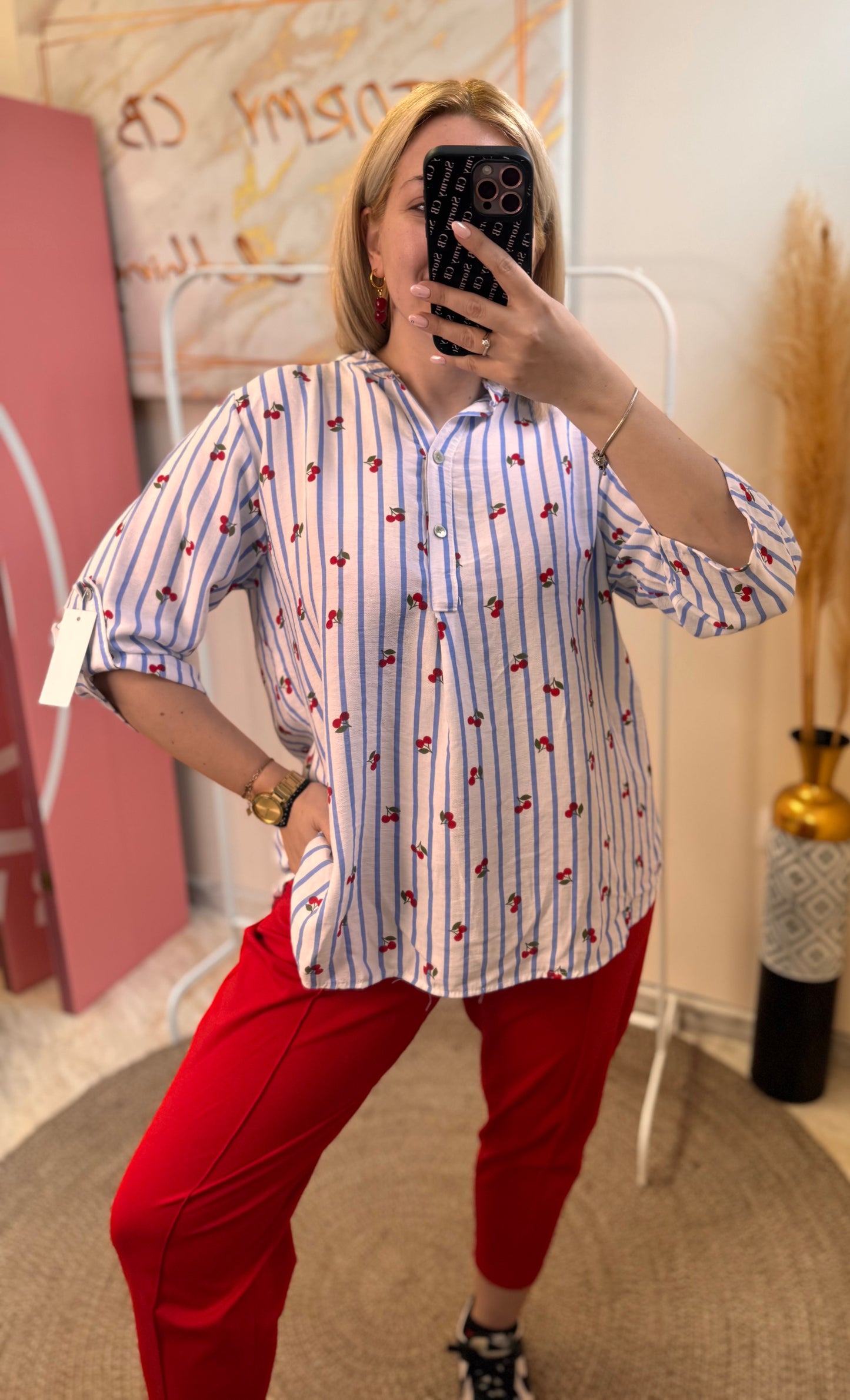 Cherry 🍒 and Stripes