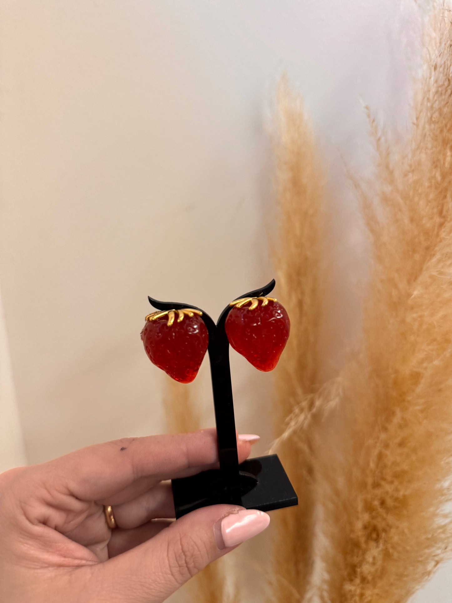 Strawberry 🍓 Red Earrings