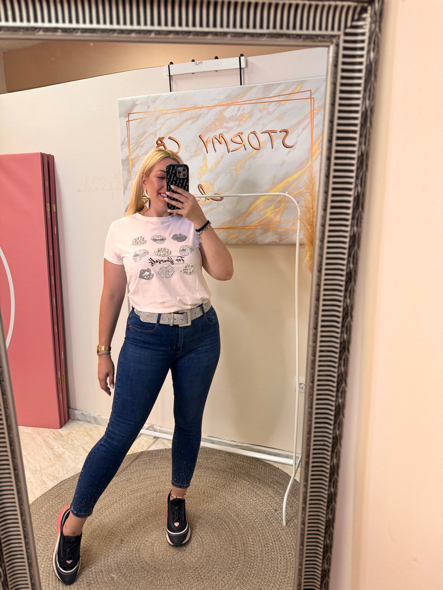 Butterfly Skinny Jean