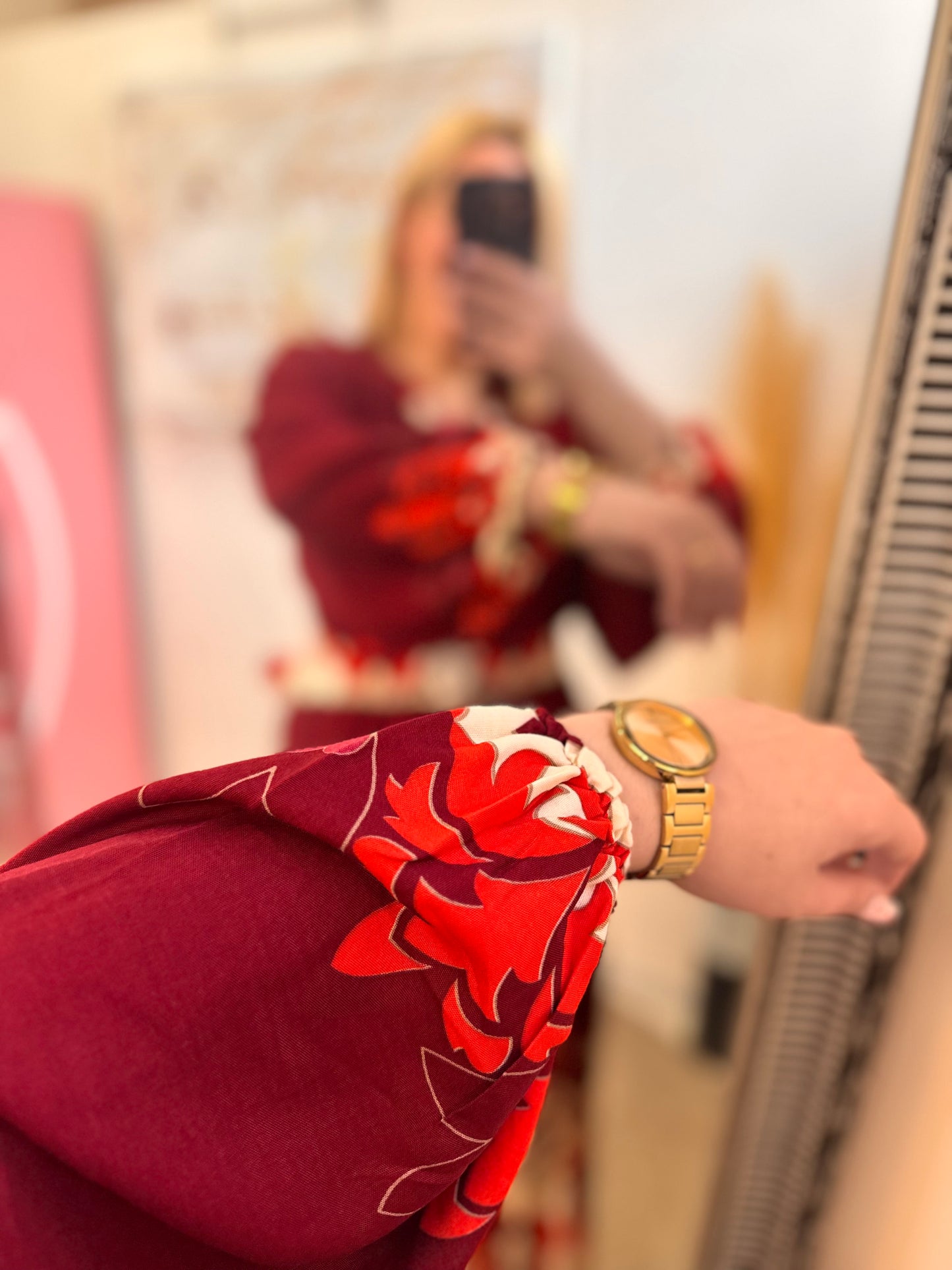 Mariana Semizie Red Dress