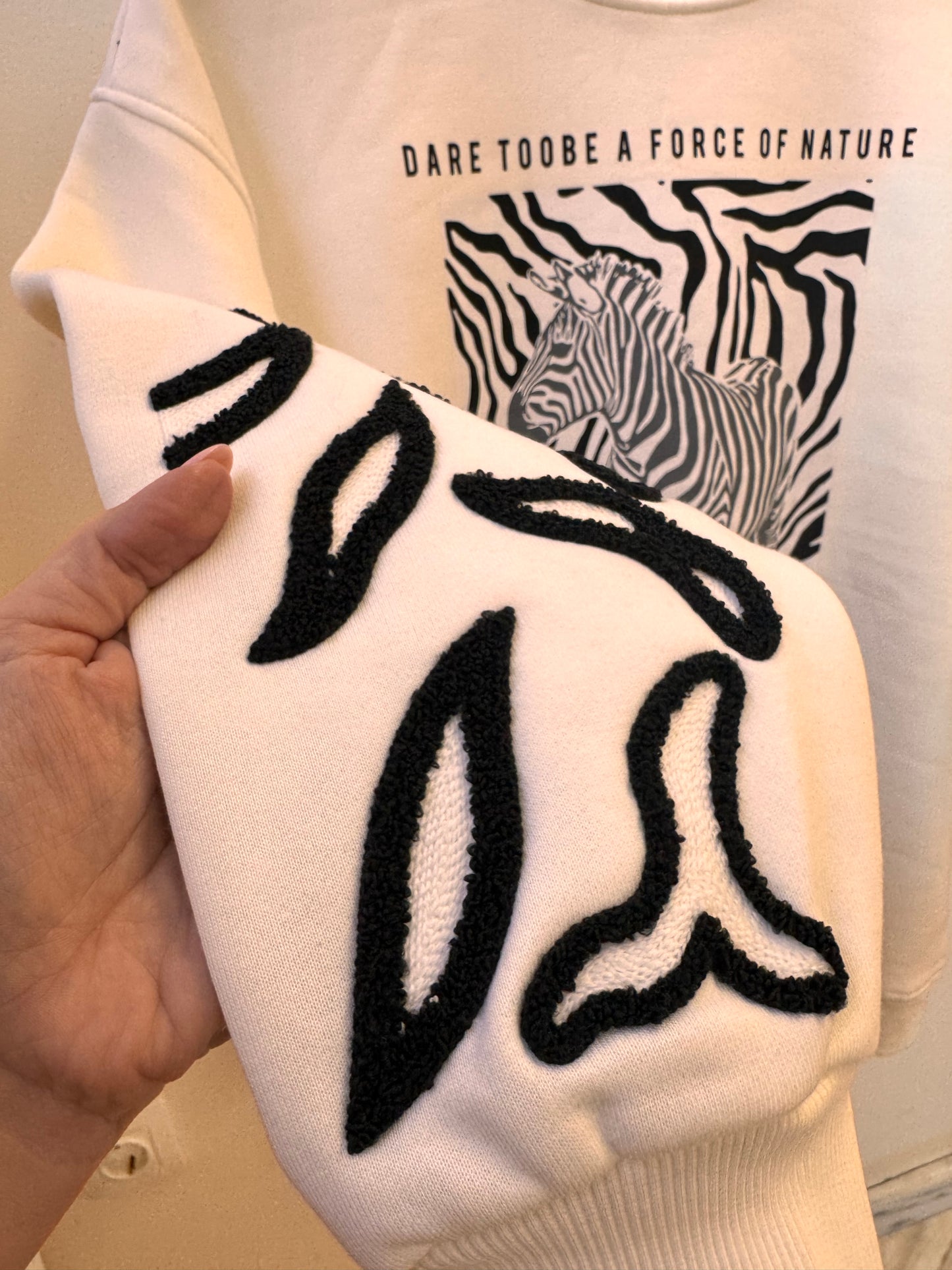 Zebra Φούτερ