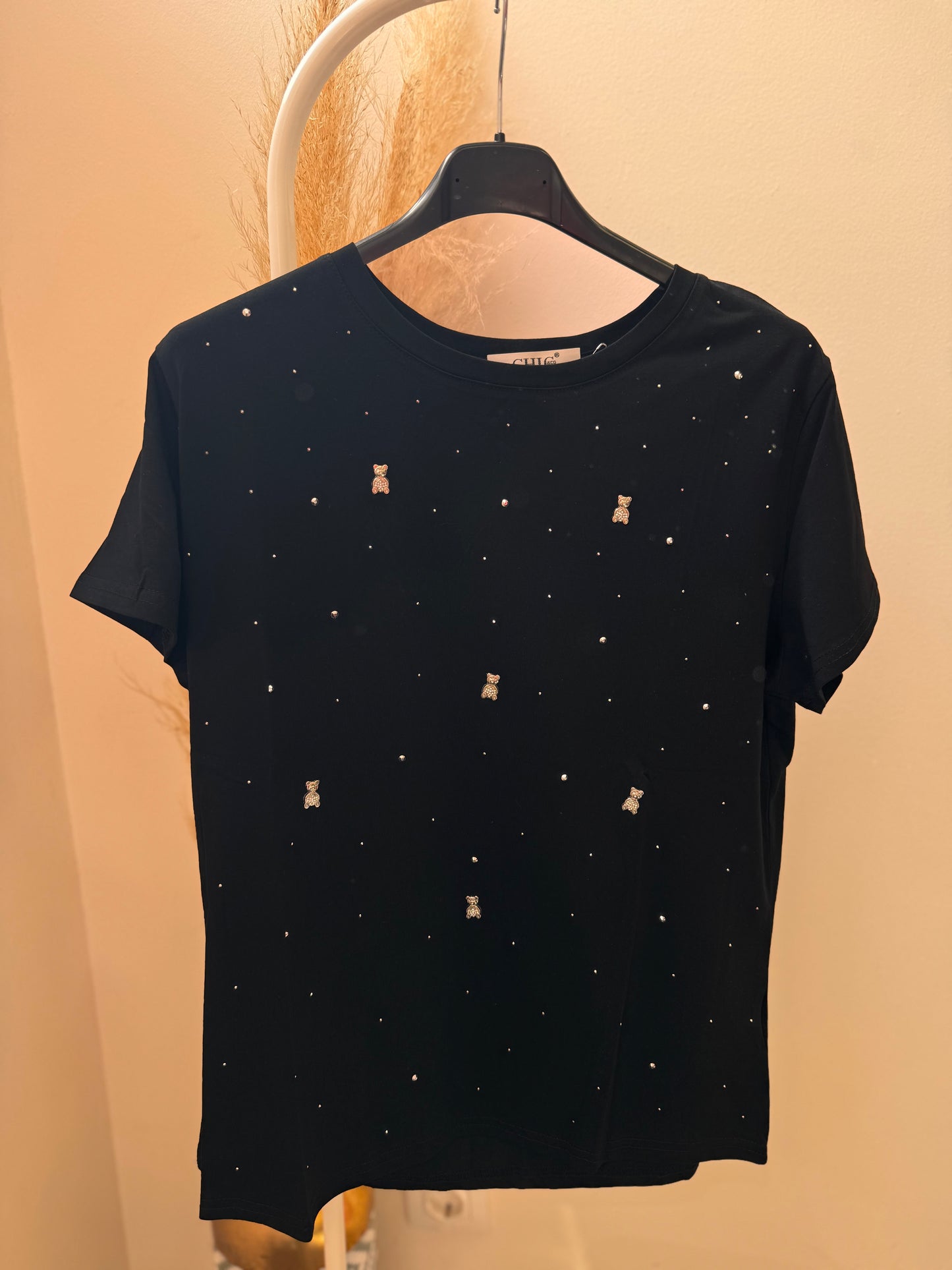 Bear and Strass T-shirt