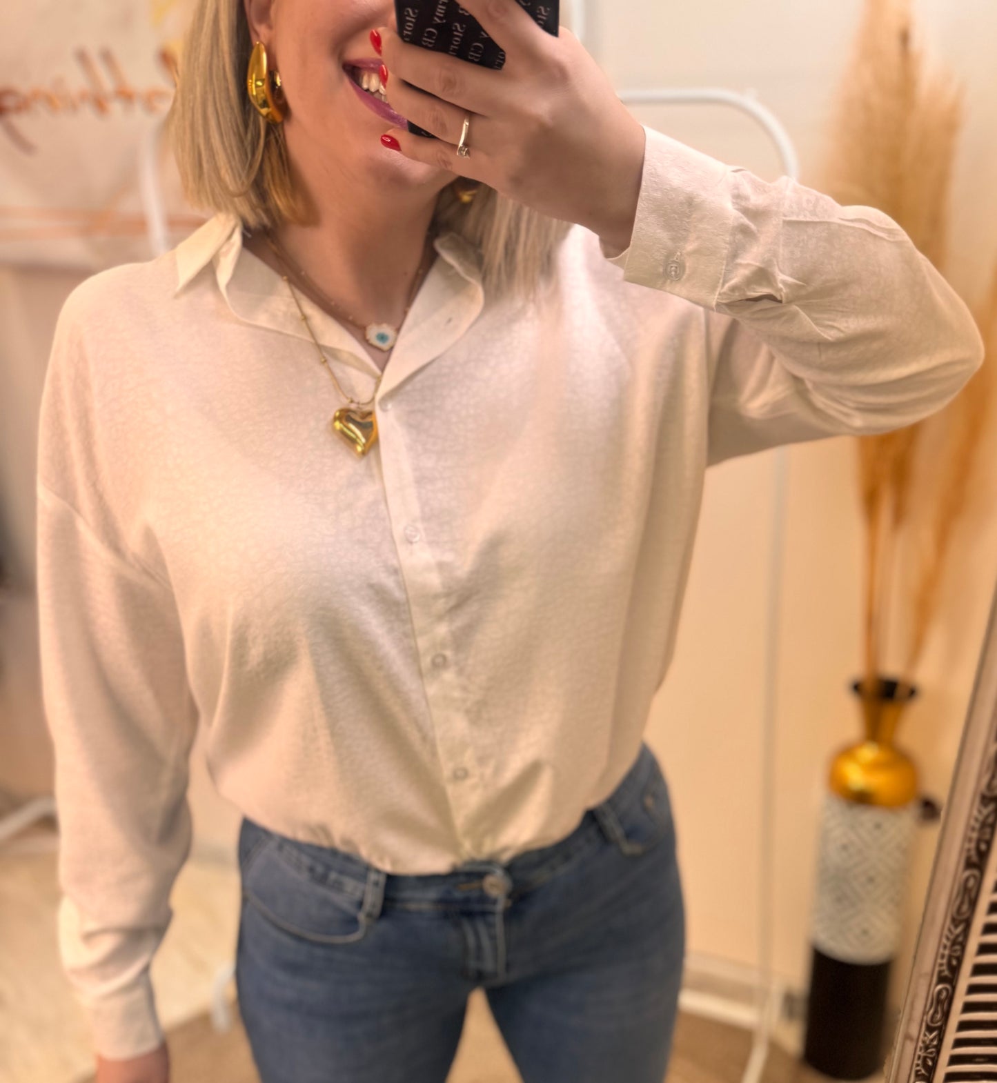 Monochrome Leopard Shirt