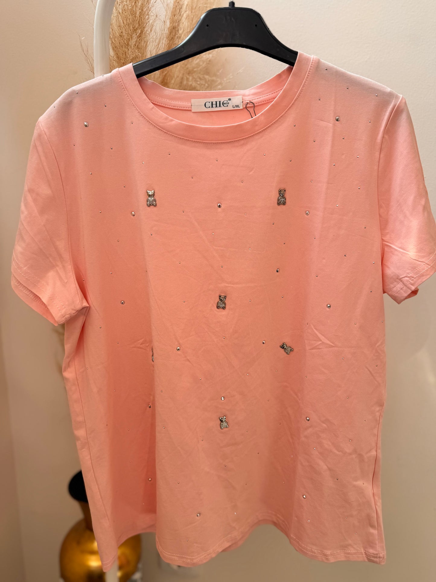Bear and Strass T-shirt