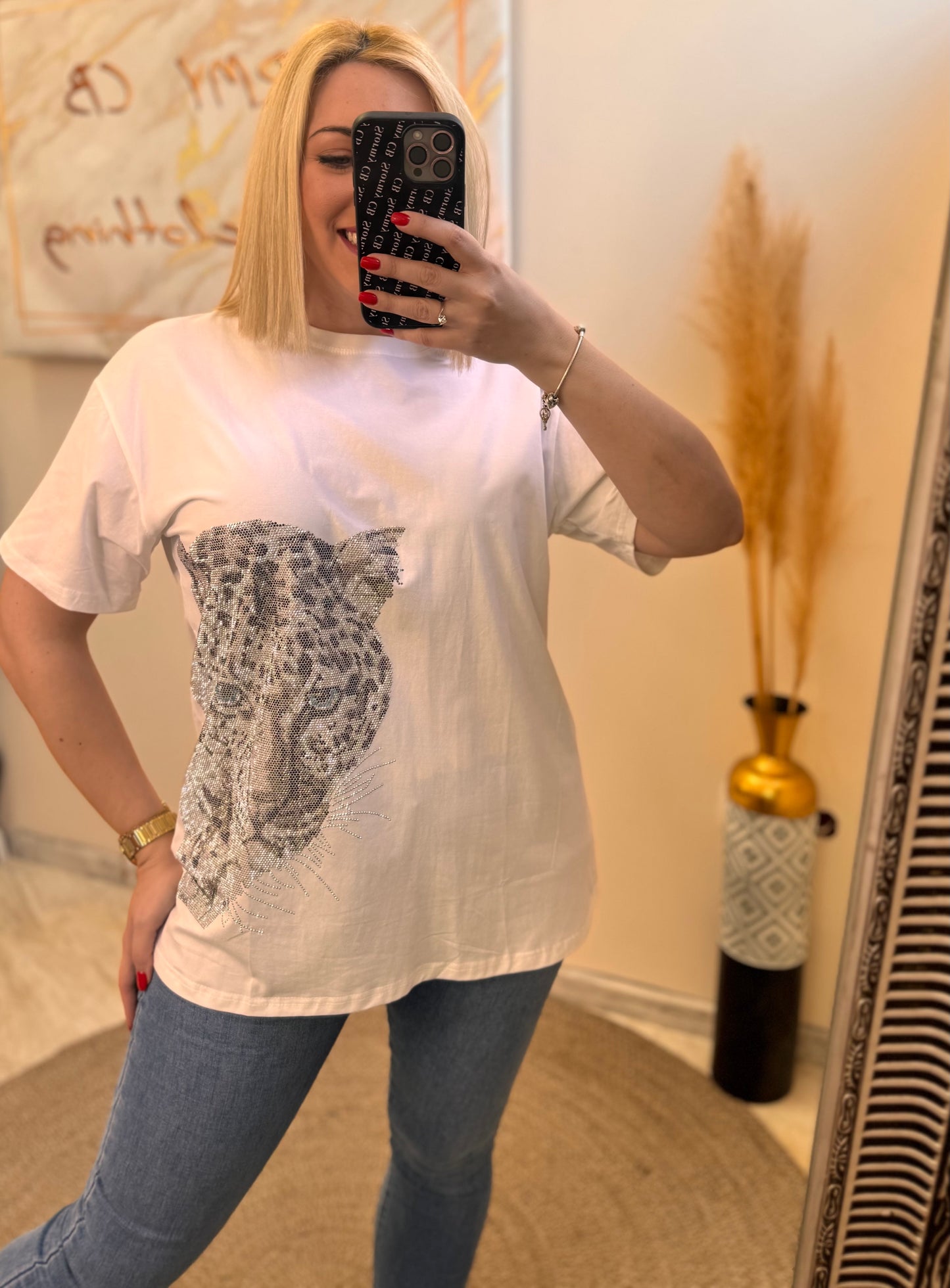 Tiger Glam T-shirt Over