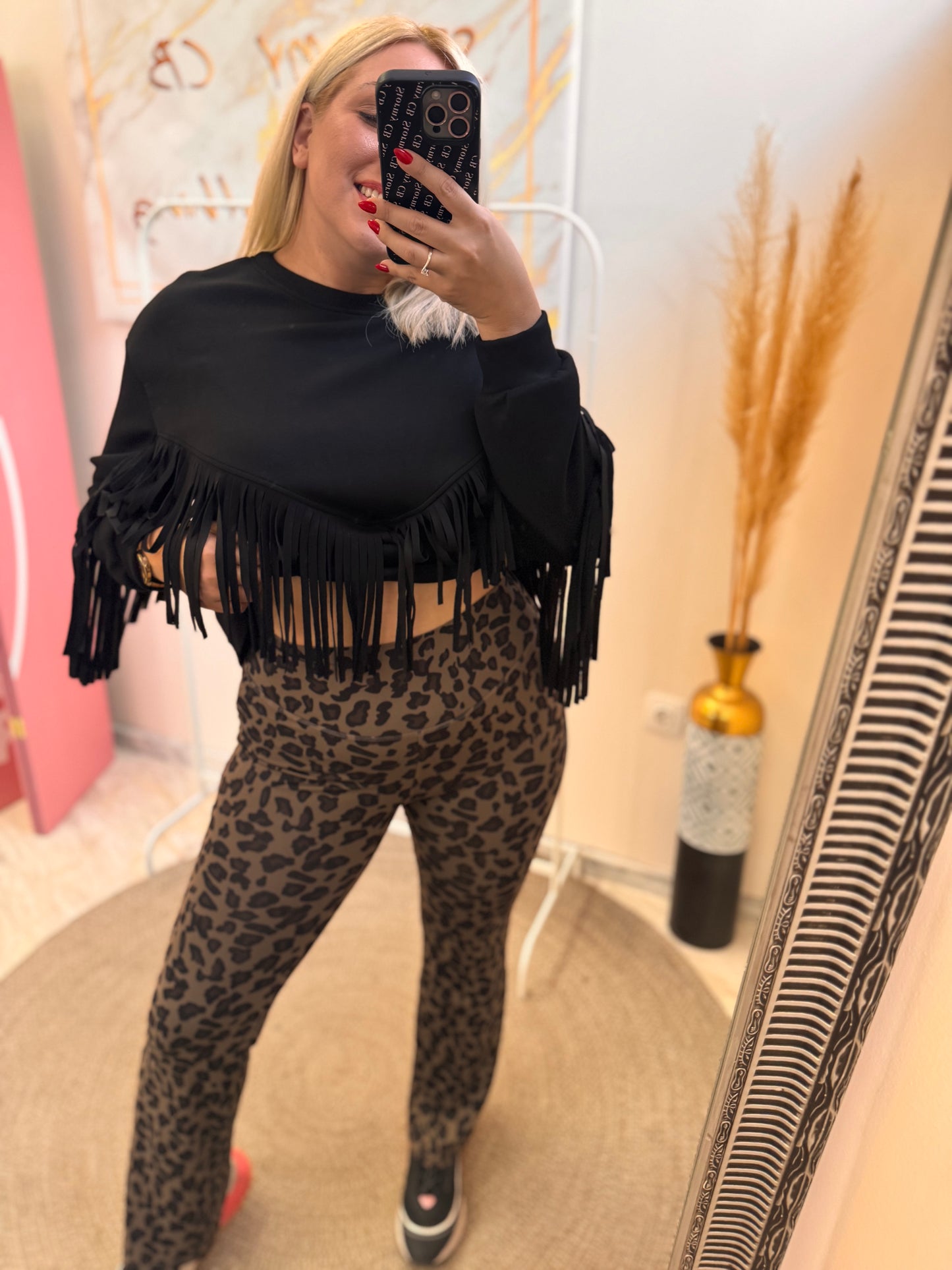 Leopard Brown Κολανοπαντελονι