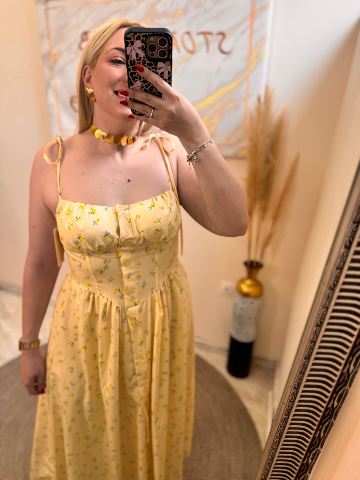 Lemons 🍋 Regular Fit Dress