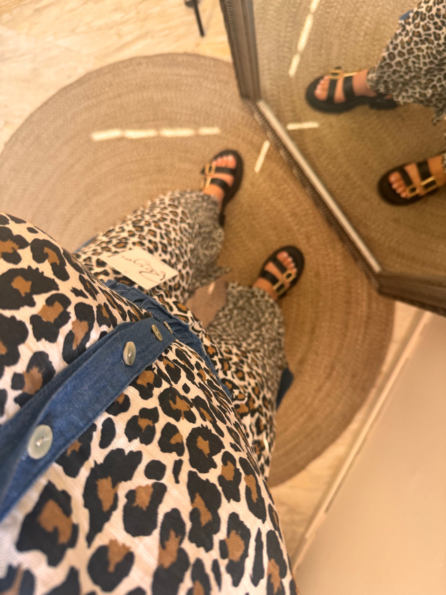 Leopard Παντελονα