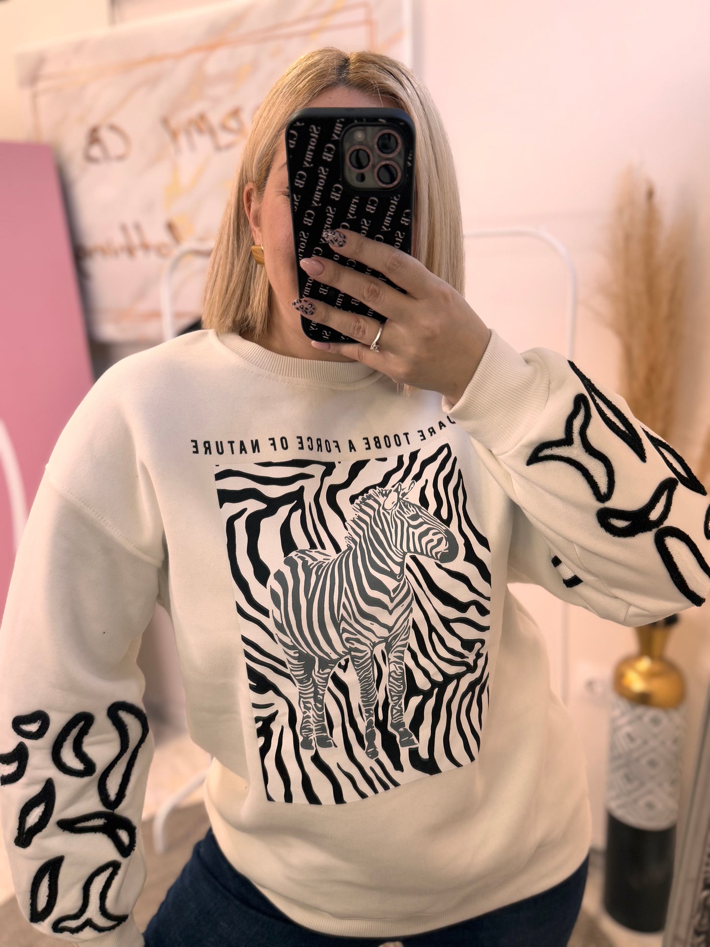 Zebra Φούτερ