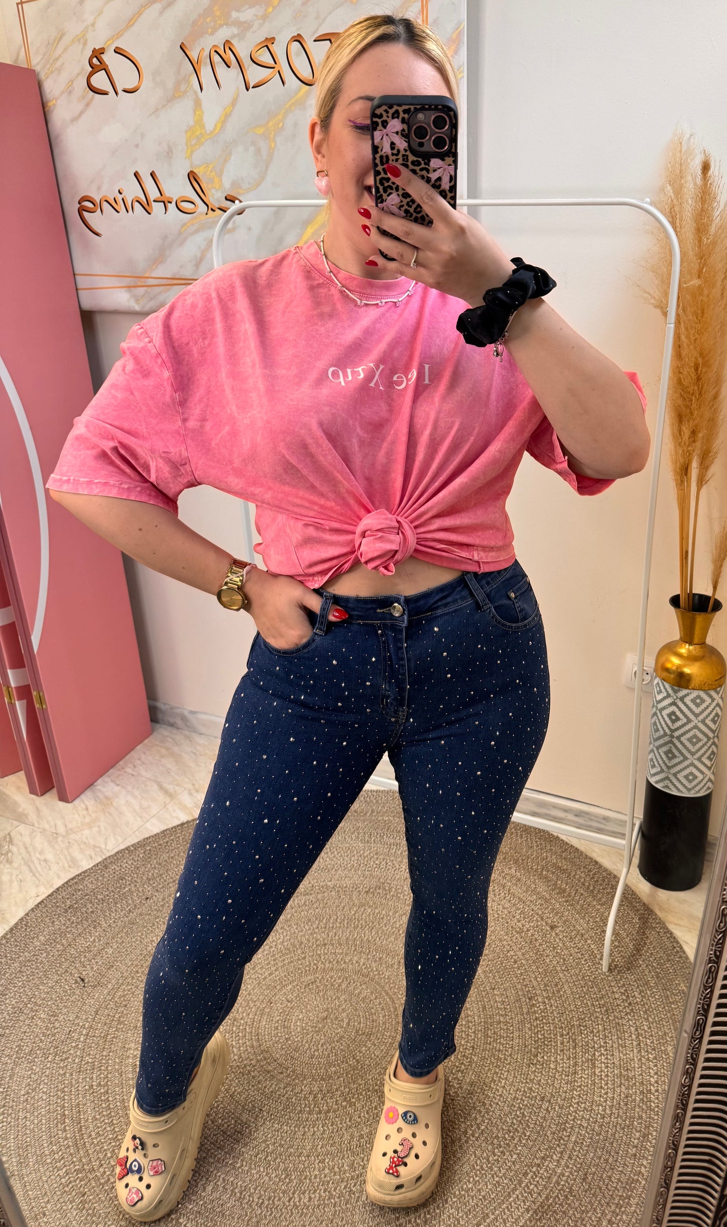 Lydia Strass Plus Size Jean