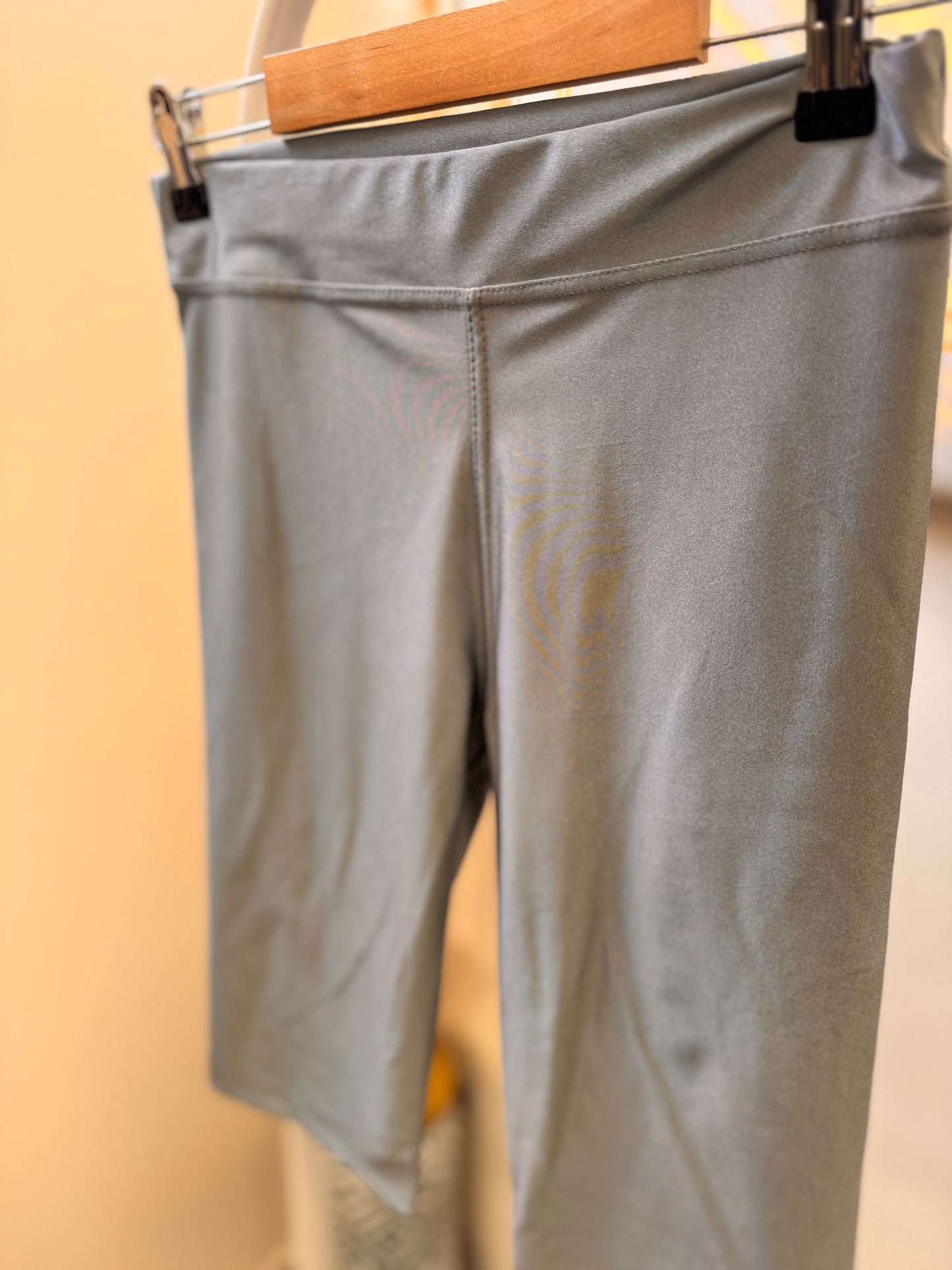 Biker Silver Shorts