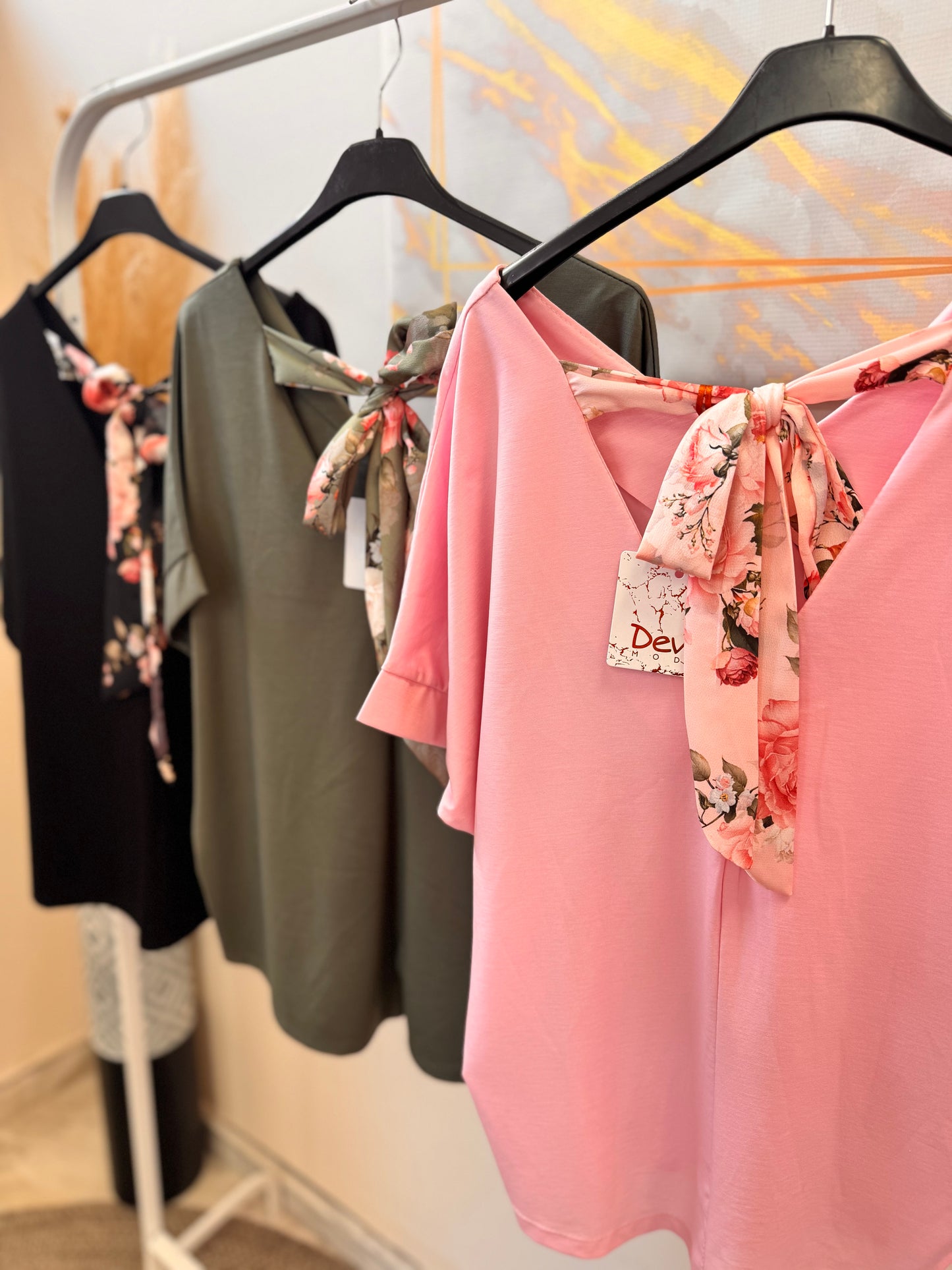 V Floral Shirt
