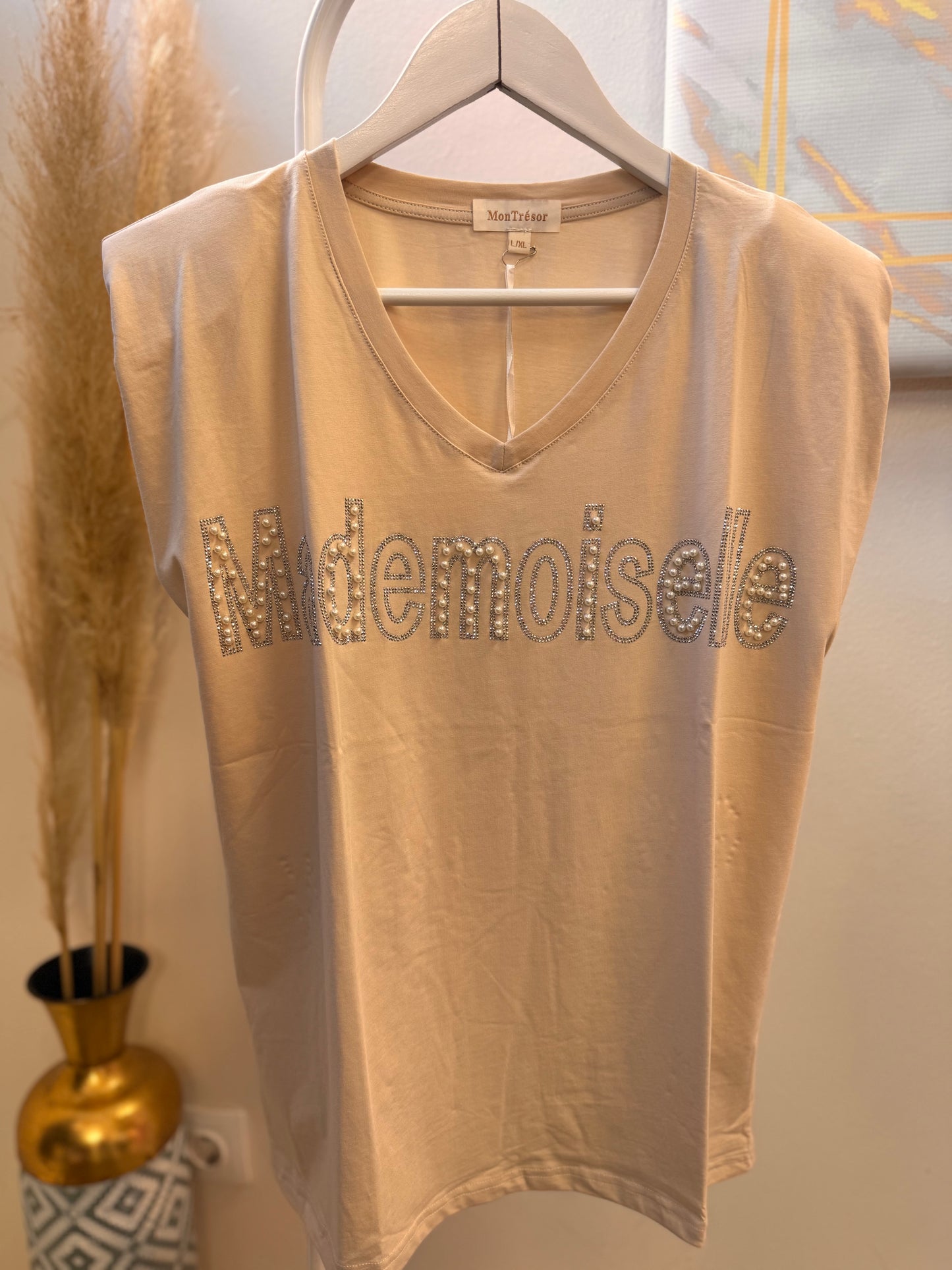 V Strass T-shirt