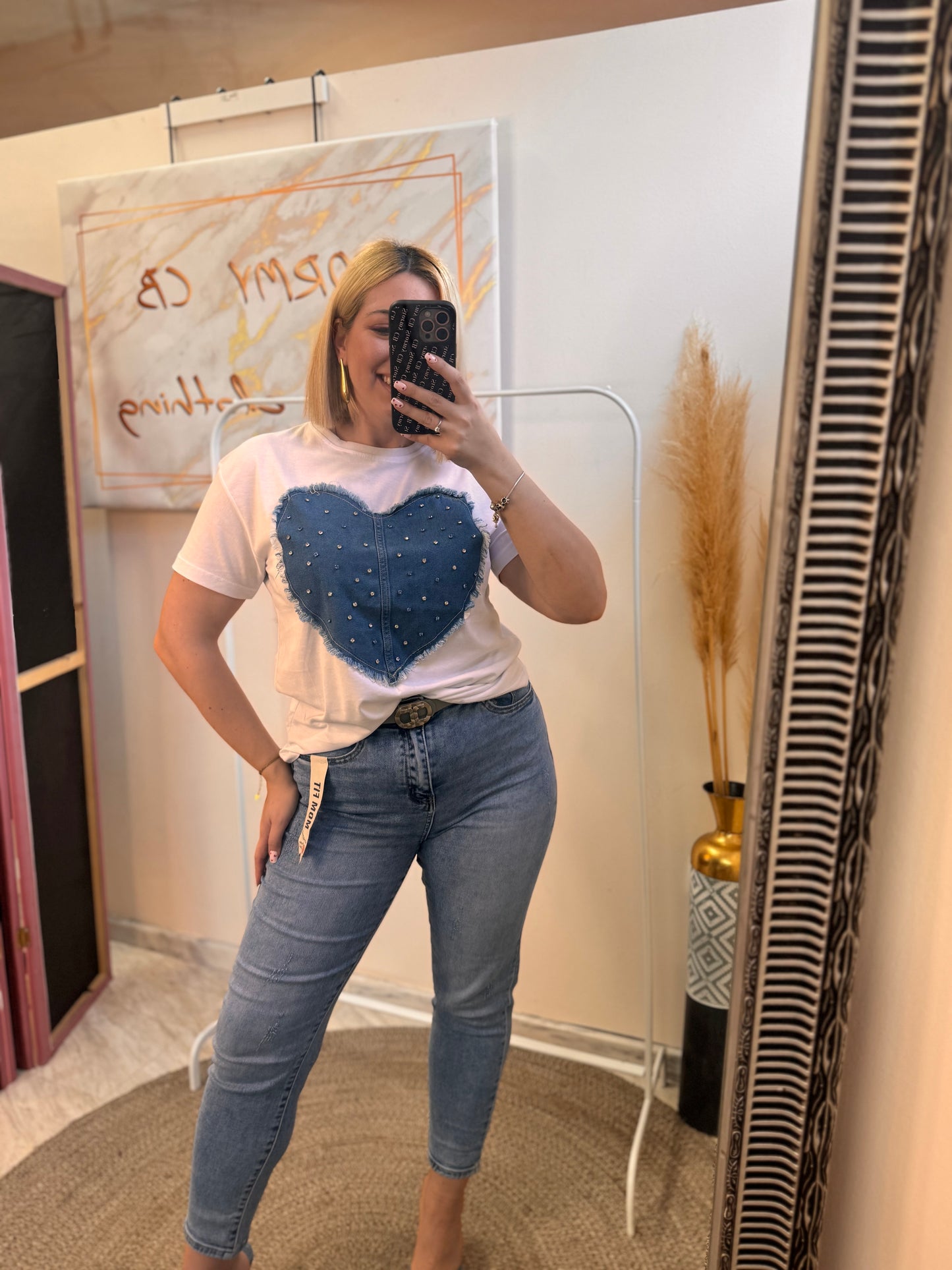 Jean Heart T-shirt