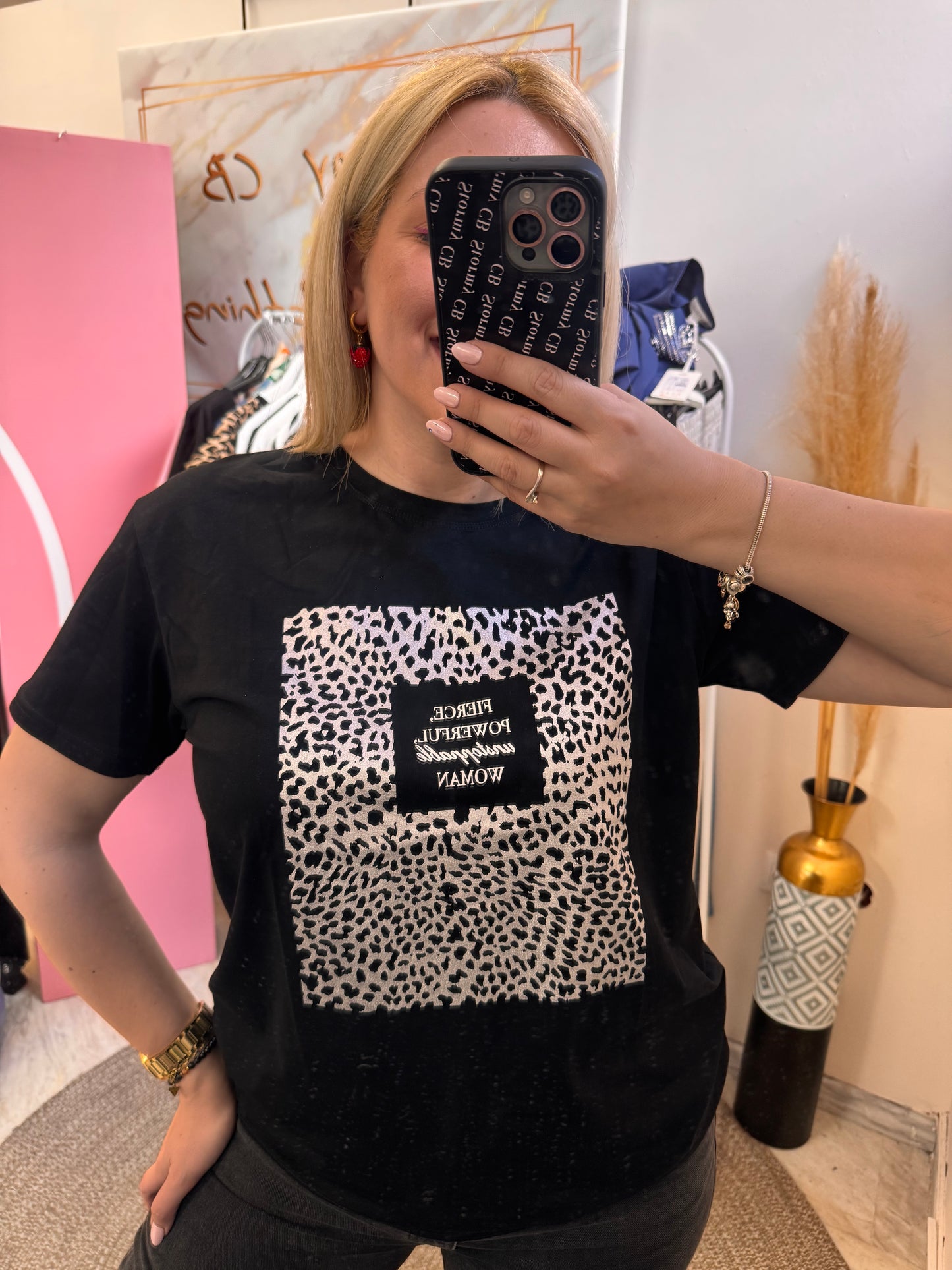 Silver Leopard T-shirt