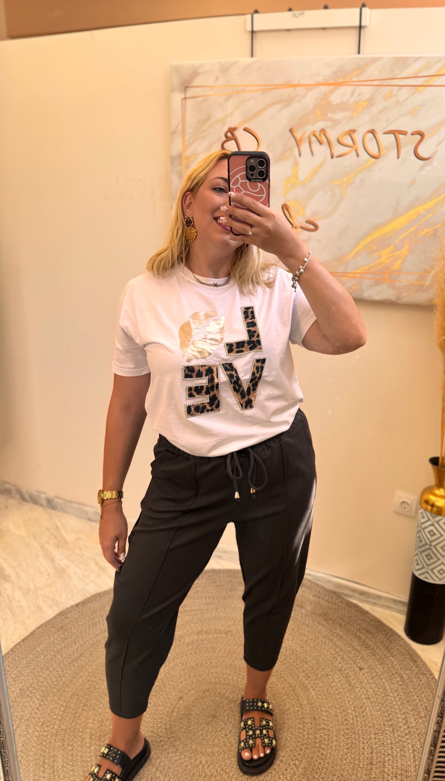 Love Leopard T-shirt