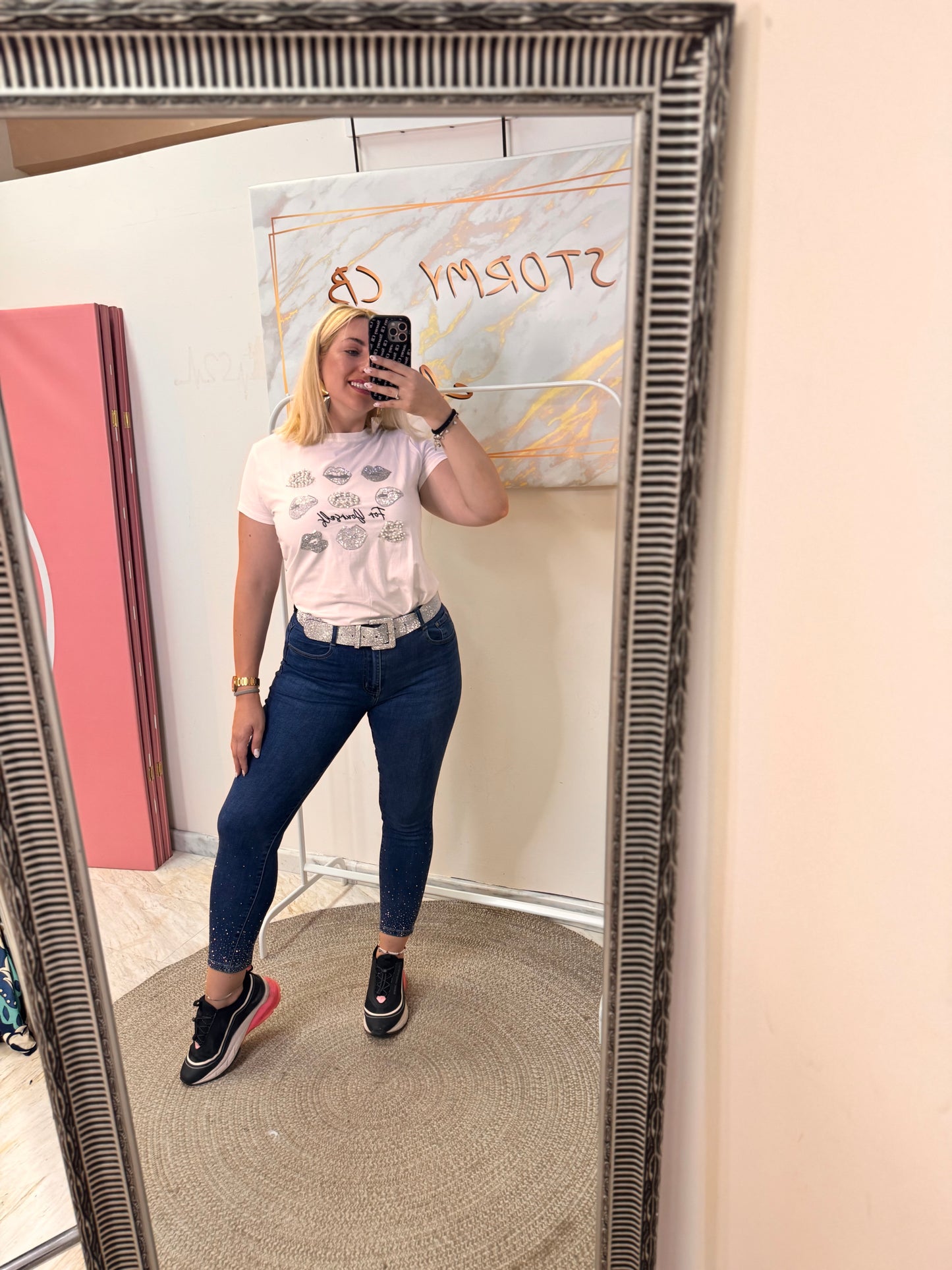 Butterfly Skinny Jean