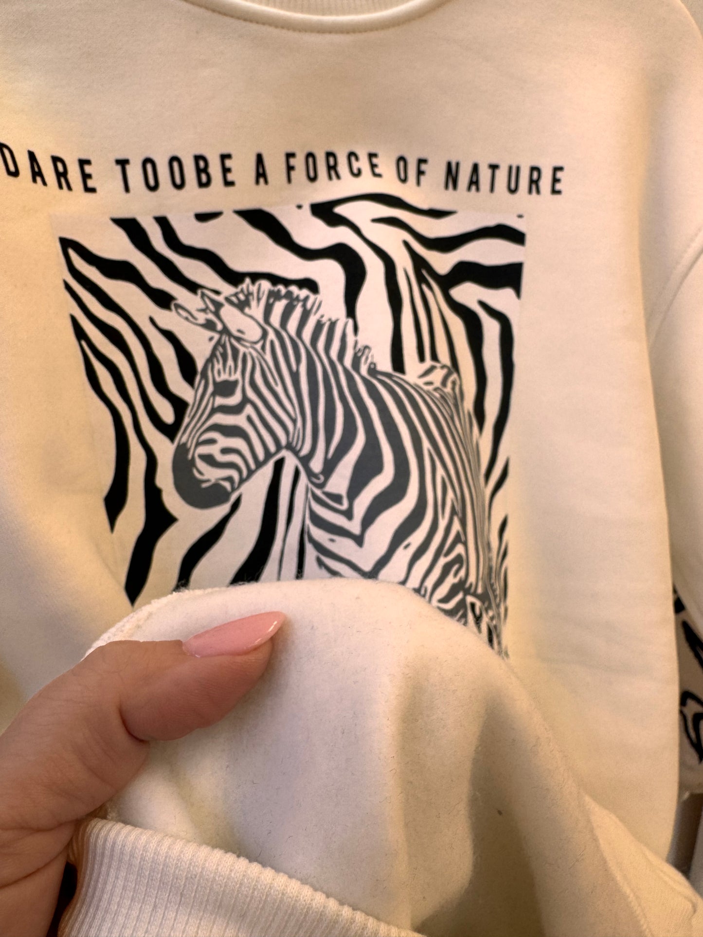 Zebra Φούτερ