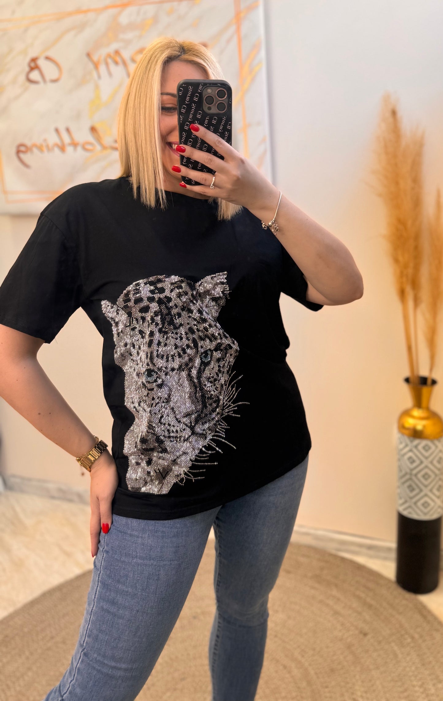 Tiger Glam T-shirt Over