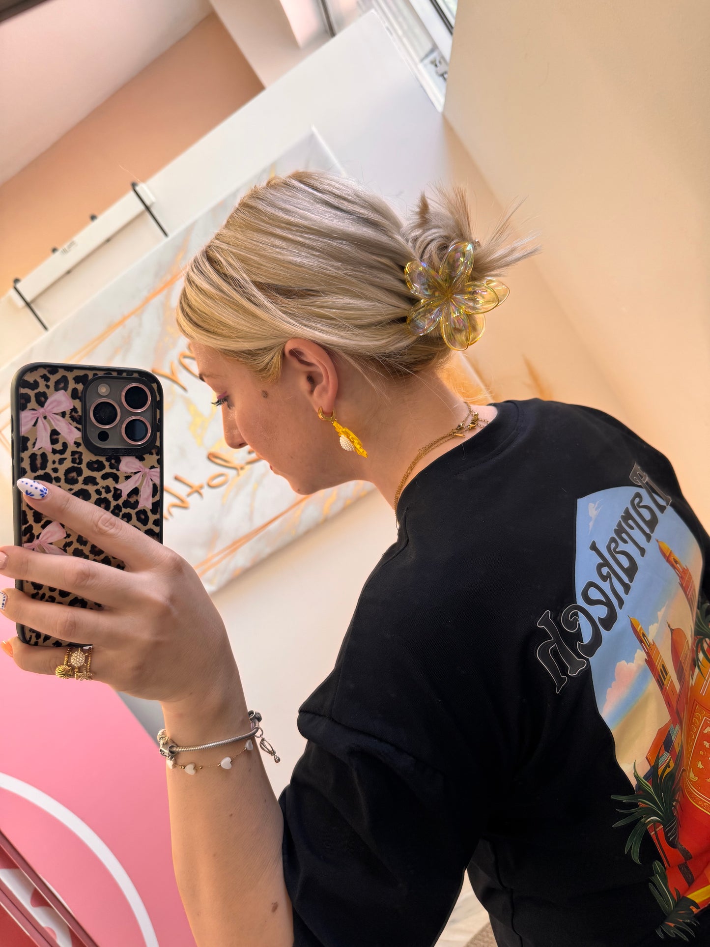 Flower Hair Clip