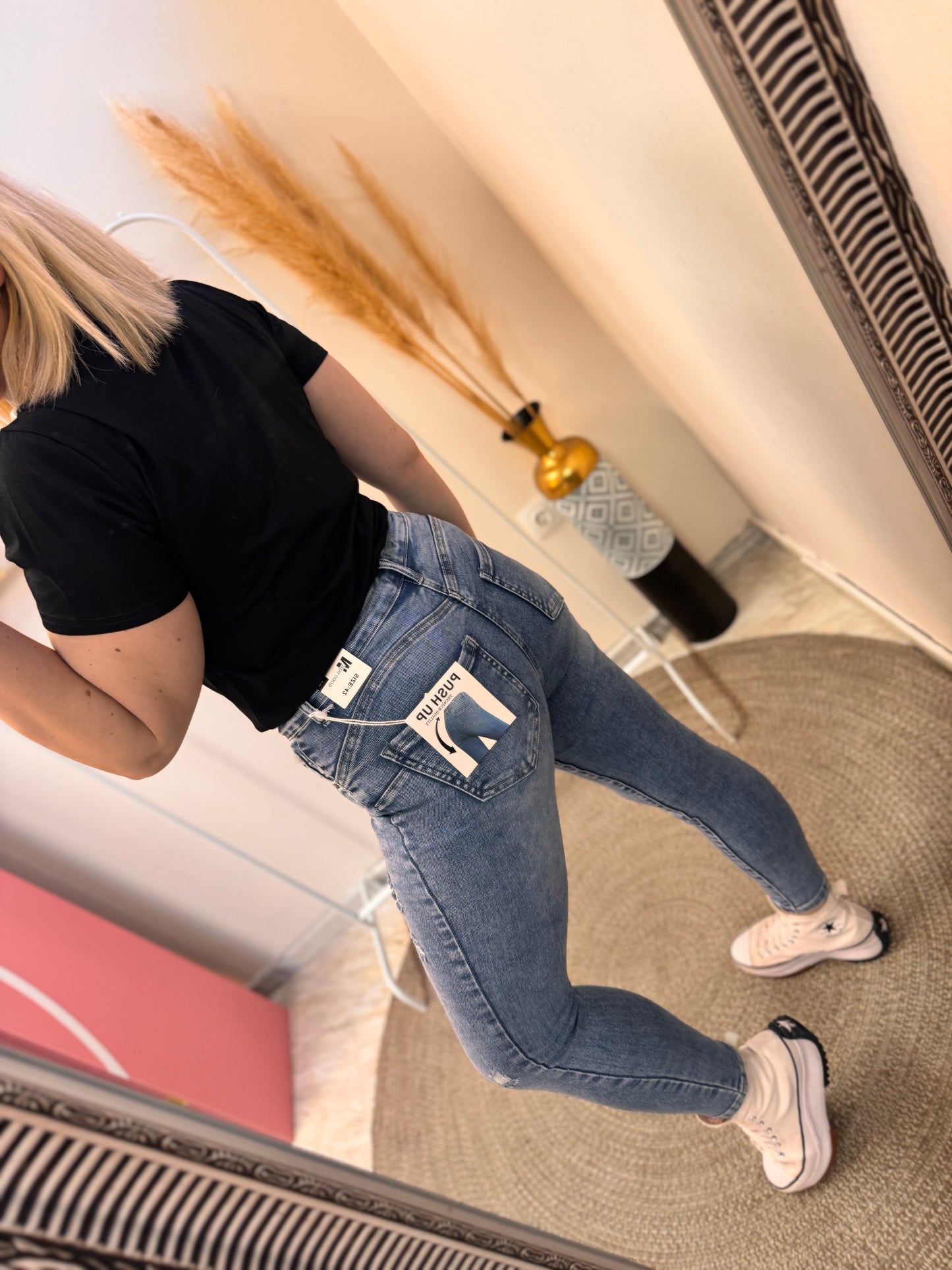 Nariah Push Up Plus Size Jean