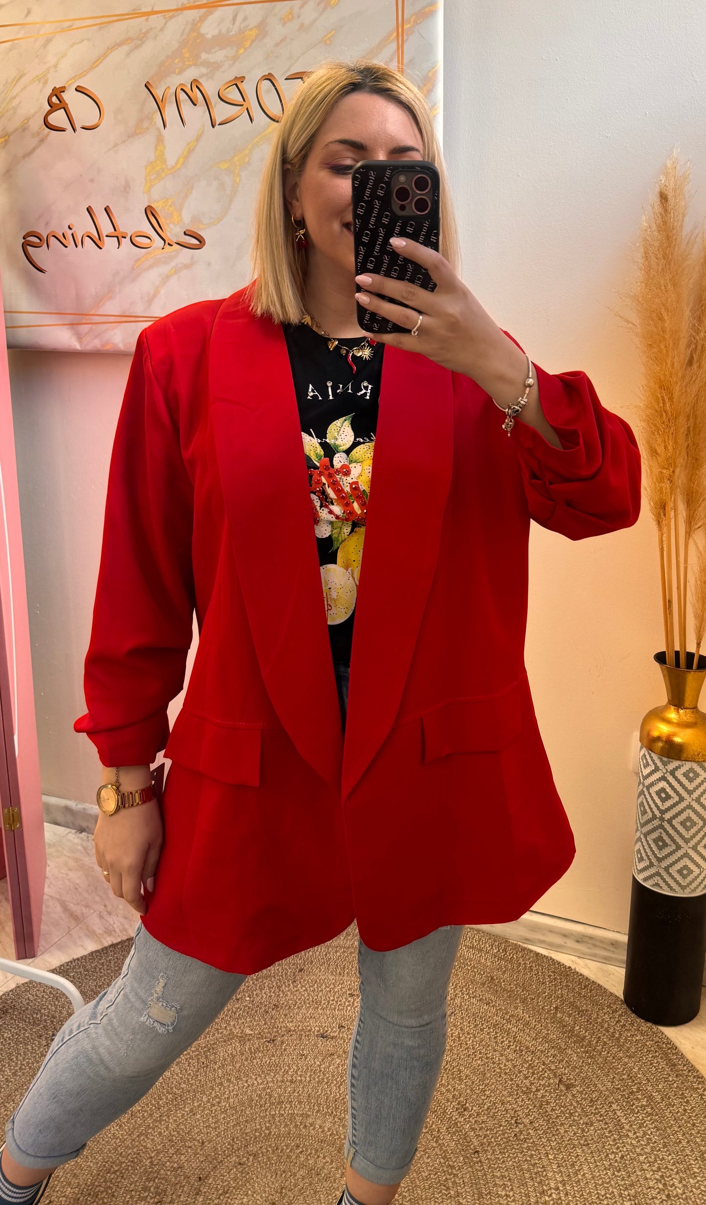 PLUS SIZE ΜΟΝΟΧΡΩΜΟ ΣΑΚΑΚΙ