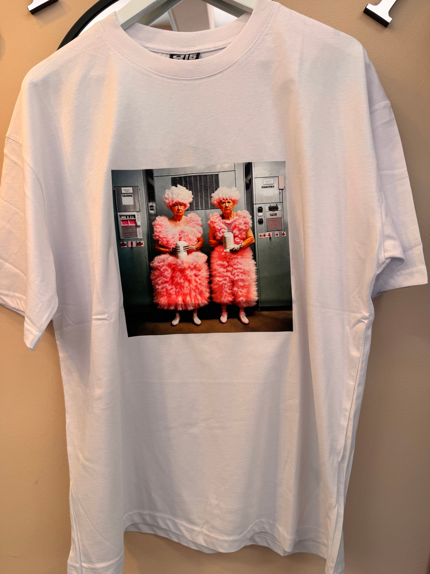 Grandma’s White Oversized T-shirt
