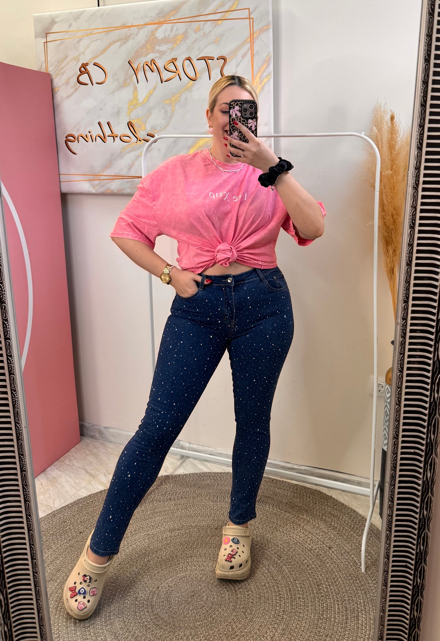 Lydia Strass Plus Size Jean
