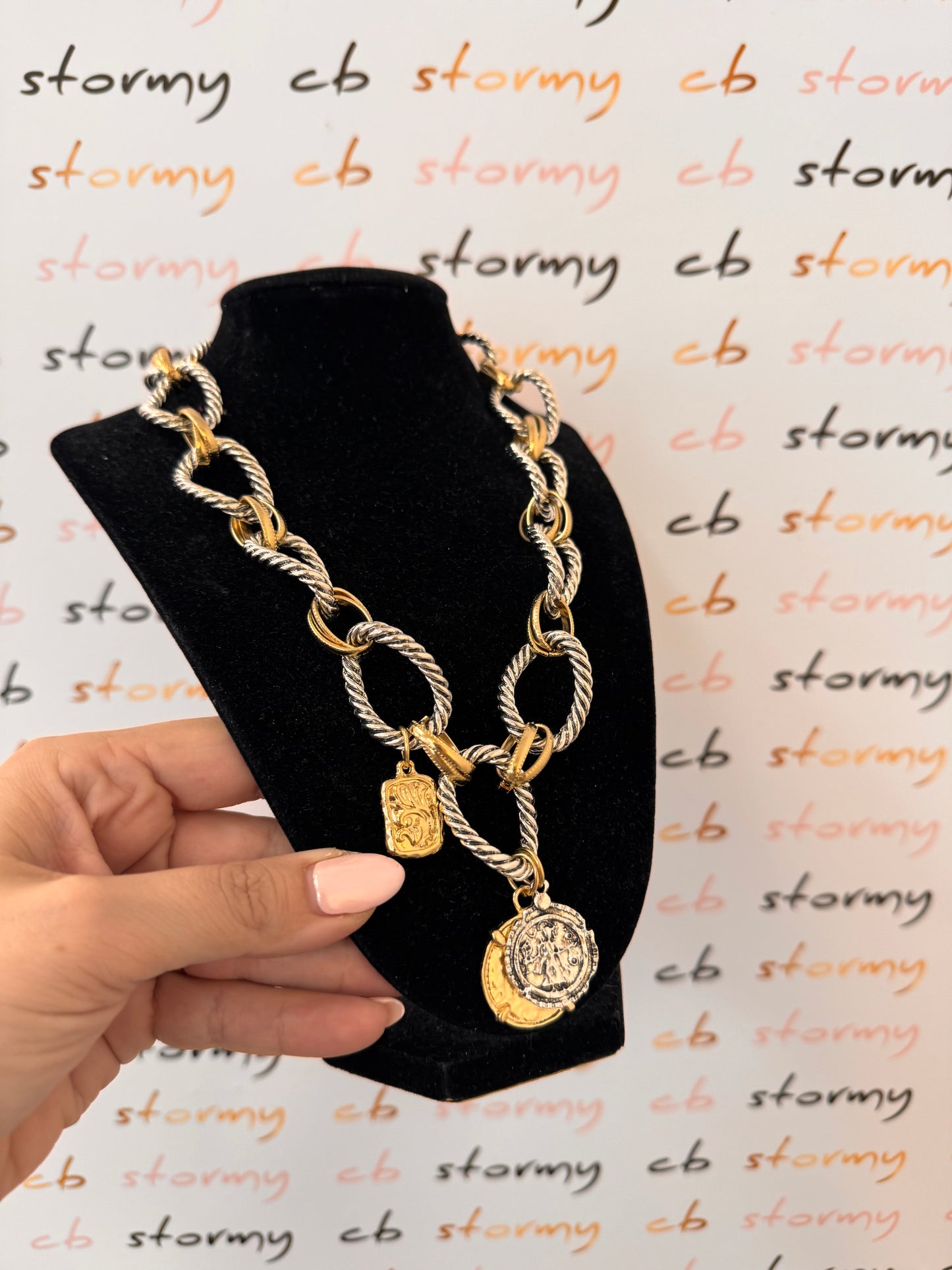 Chain Silver & Gold Necklace