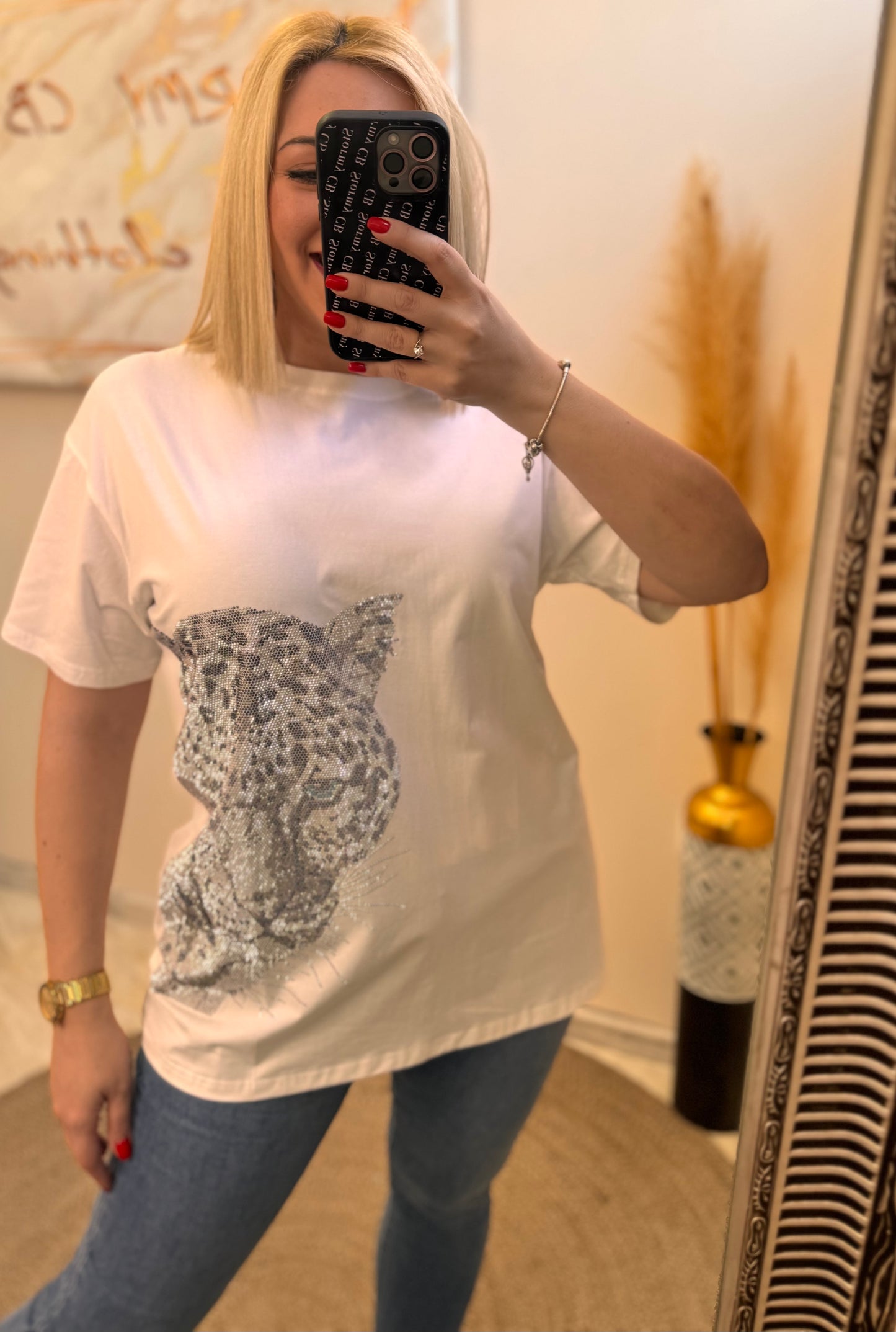 Tiger Glam T-shirt Over