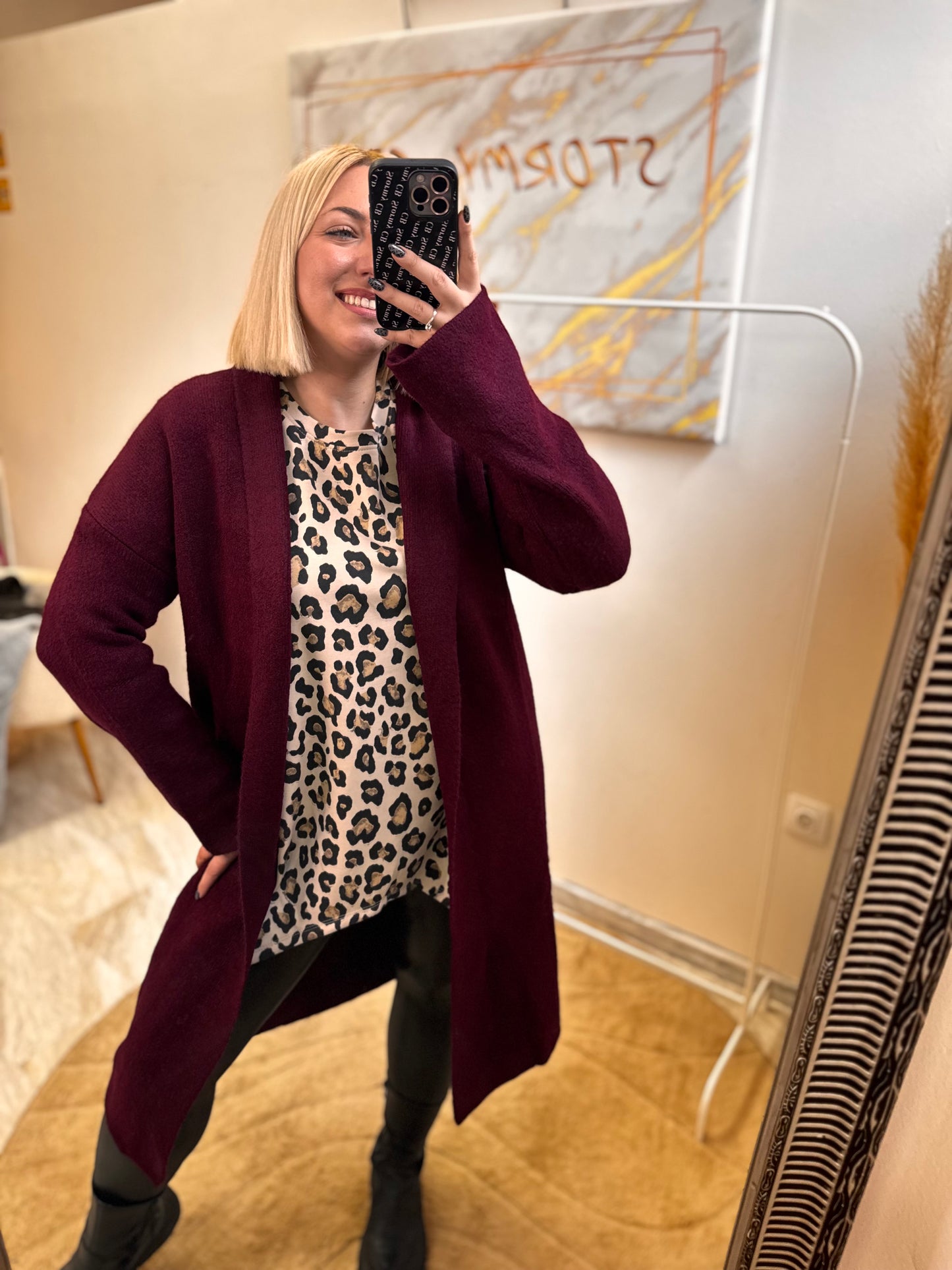 Maxi Κουβερτοζακετα