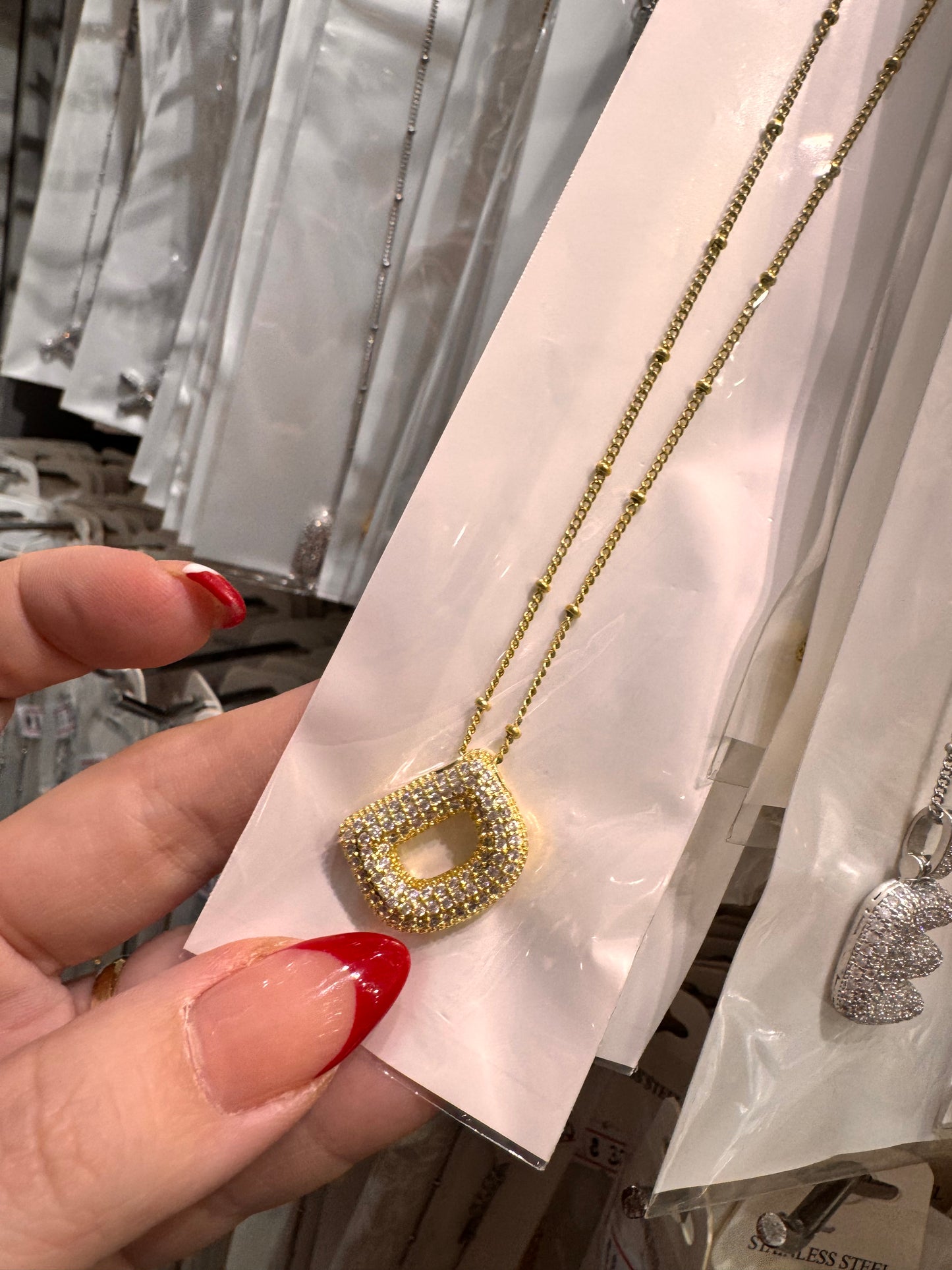 Monogram Strass Necklace