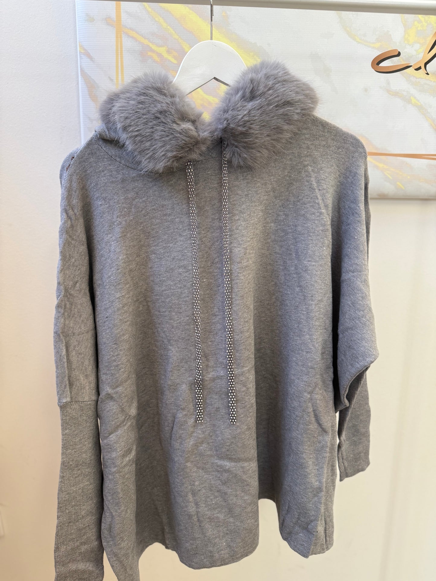 Elena Knit Grey