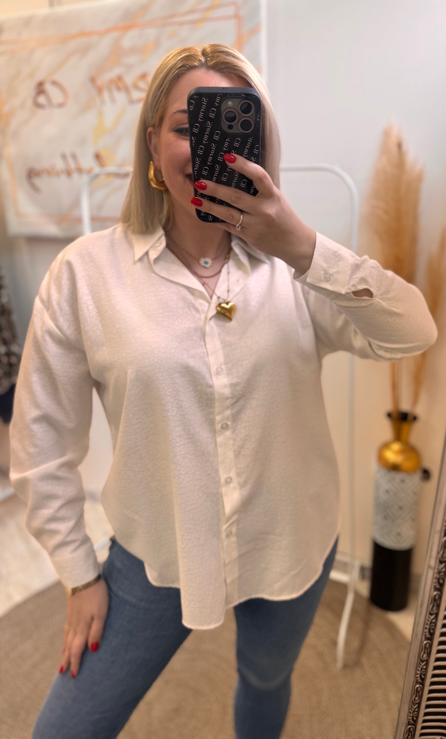 Monochrome Leopard Shirt