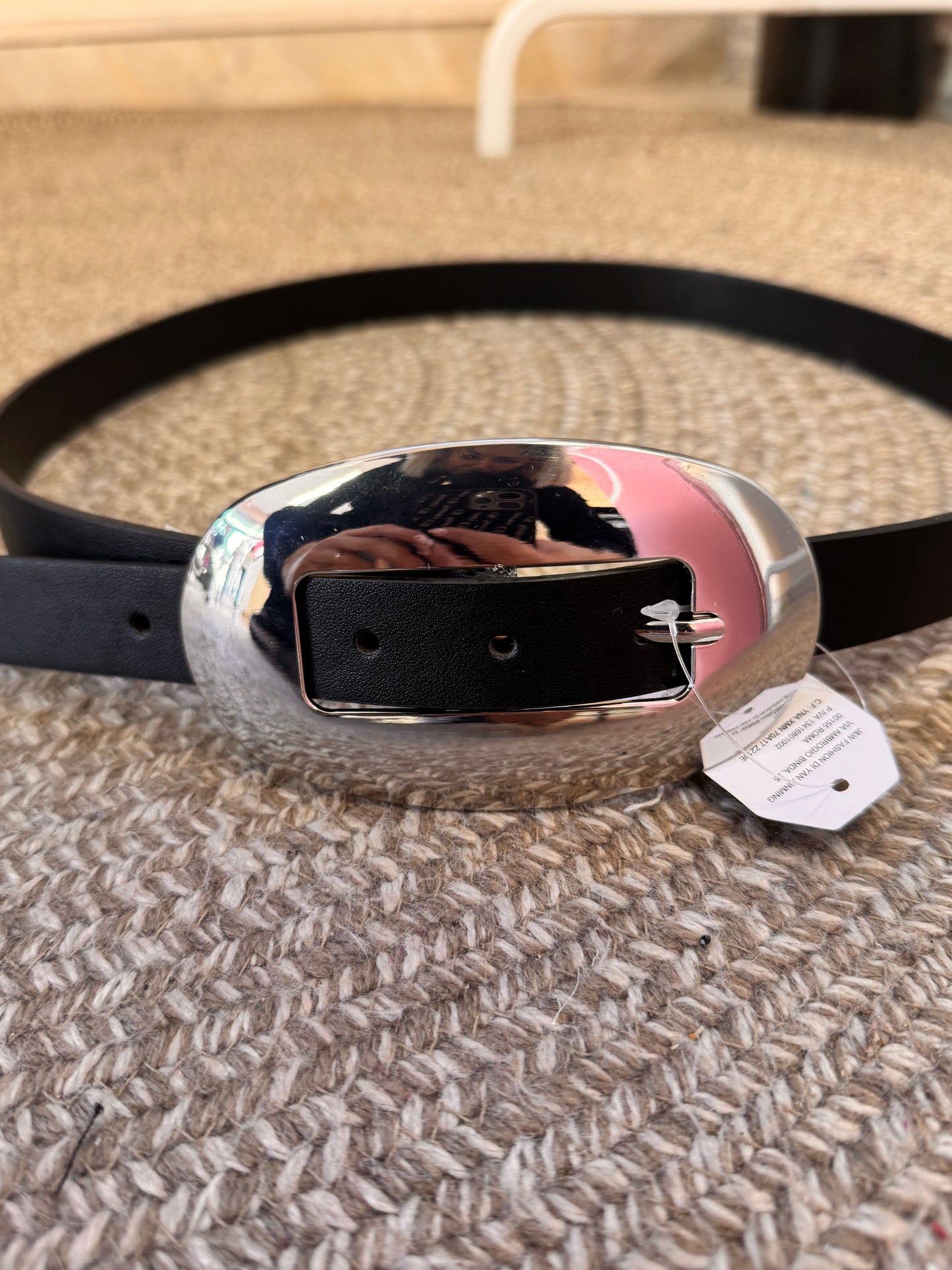 Plus size oval belt