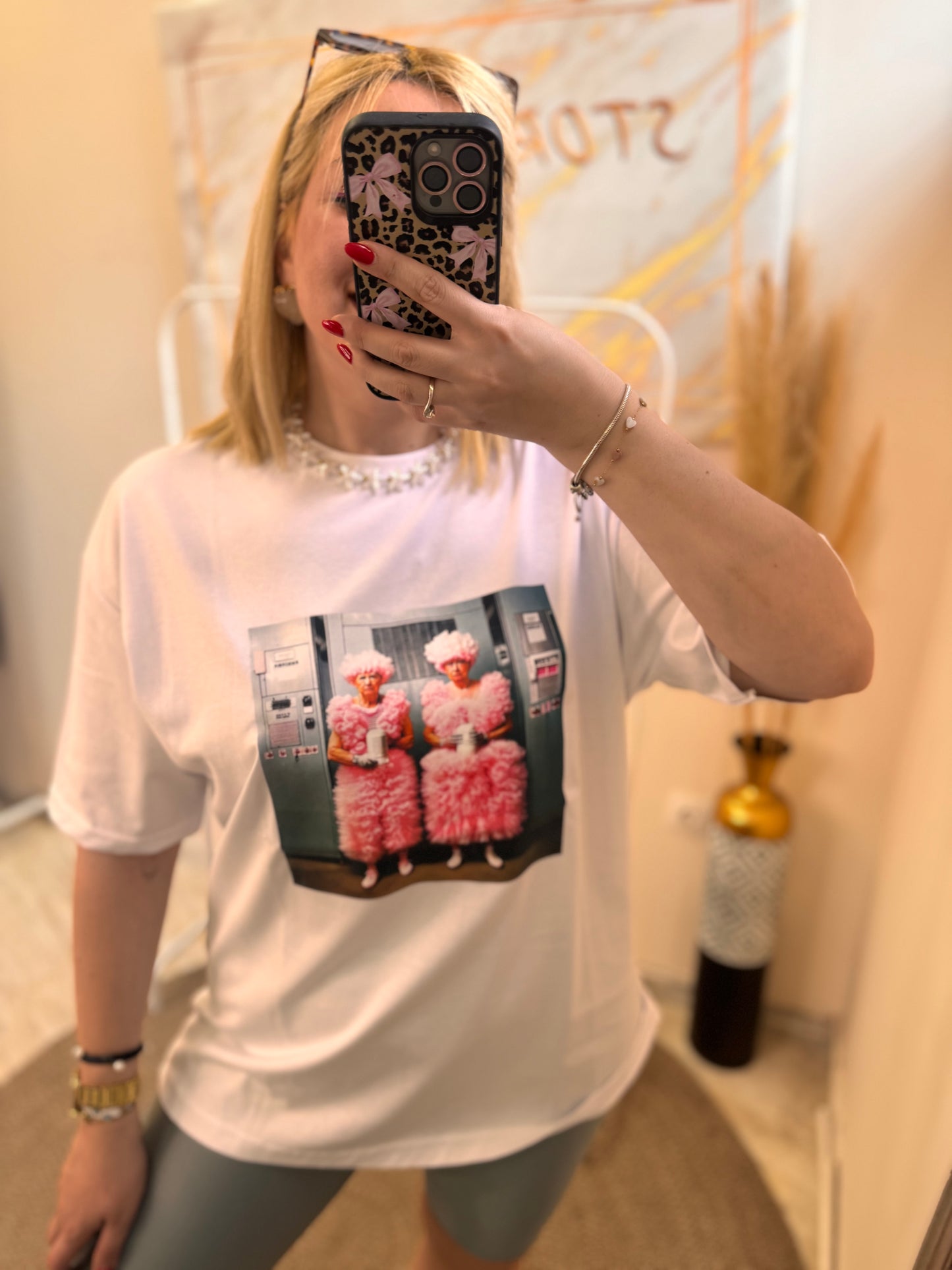 Grandma’s White Oversized T-shirt