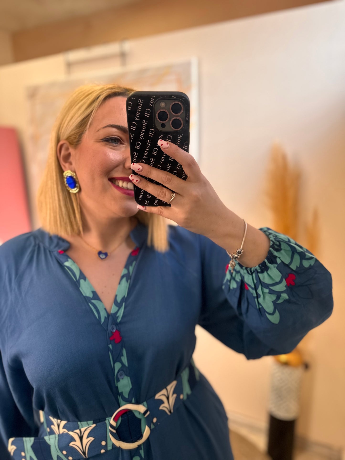 Dianna Earrings Blue